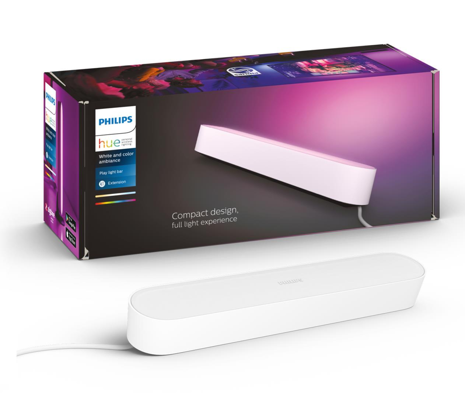 Philips Hue White and Colour Ambiance Play Biały