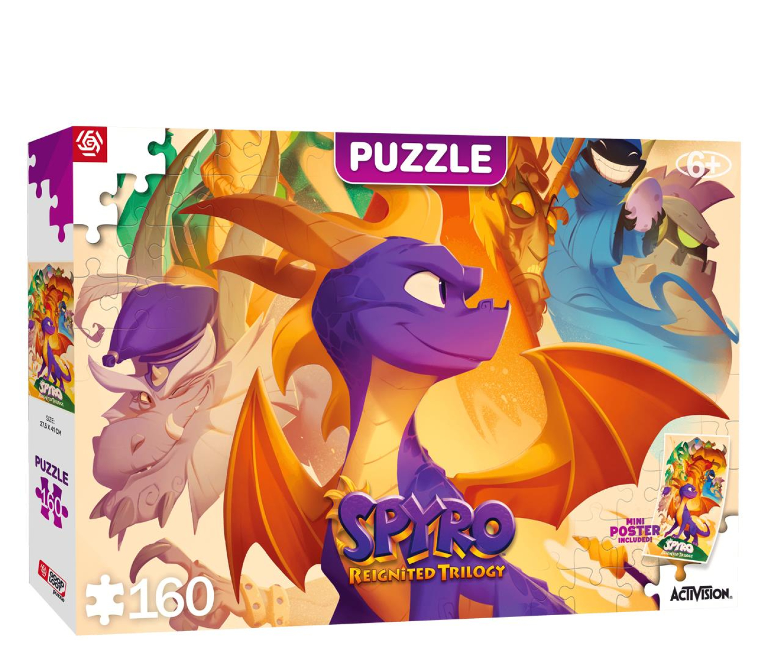 Merch Spyro Reignited Trilogy: Heroes Puzzles 160
