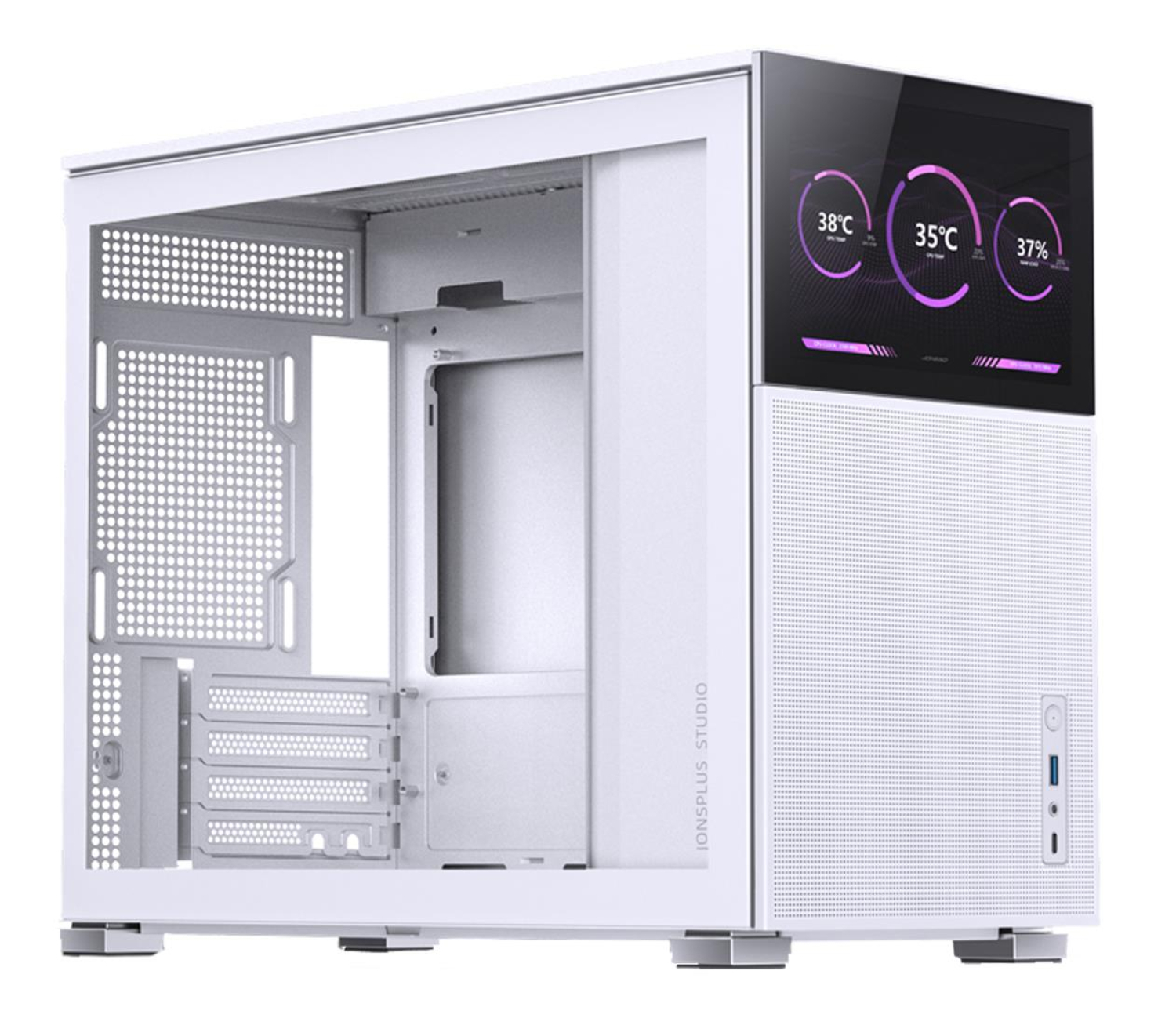 Jonsbo D31 MESH Screen White