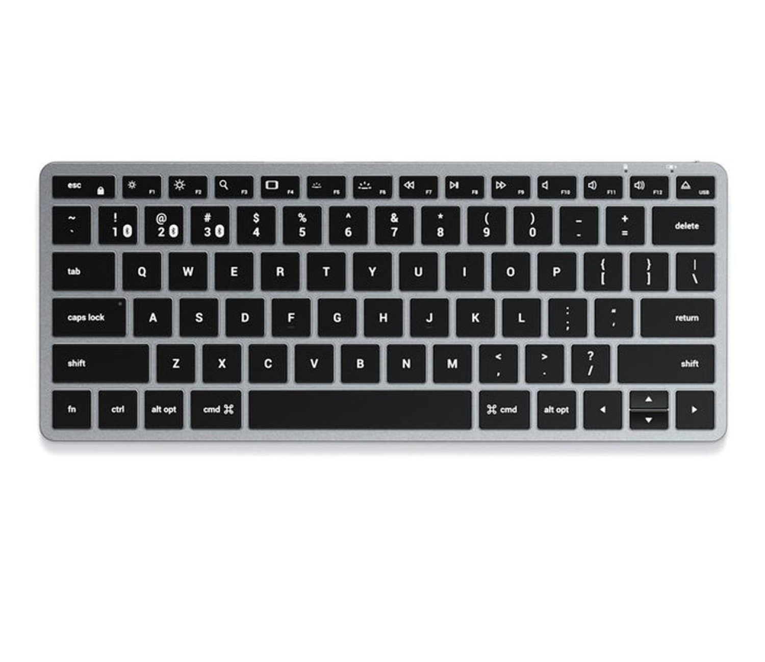 Satechi Slim X1 Bluetooth Backlit (space gray)