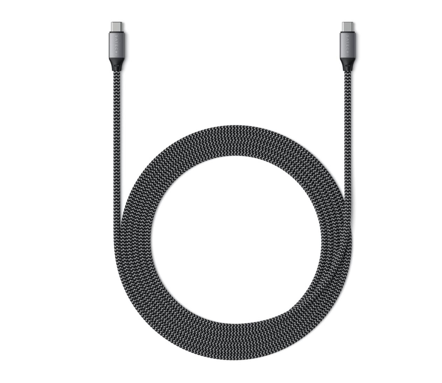 Satechi Kabel USB-C - USB-C 100W 2m (space gray)