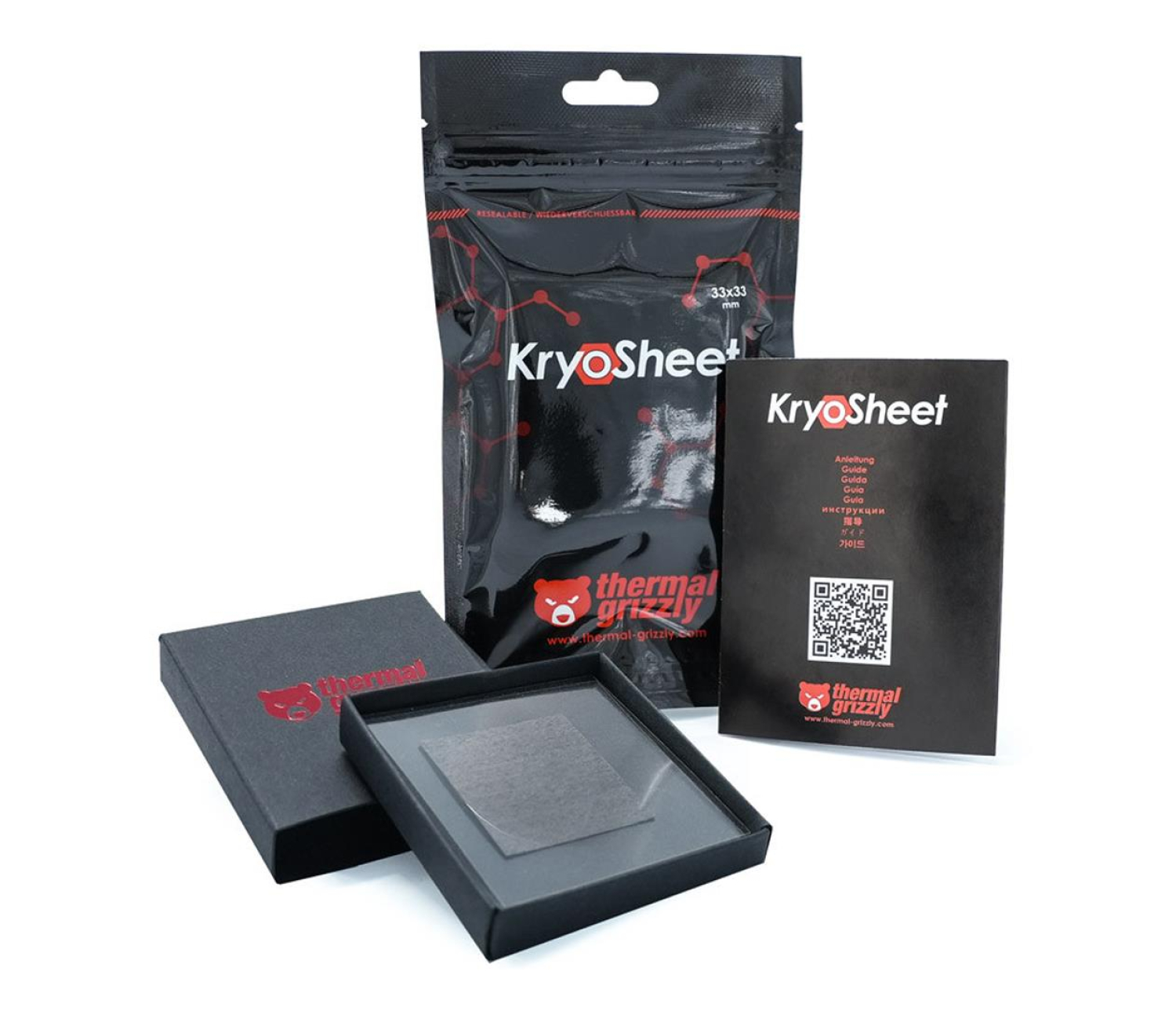 Thermal Grizzly KryoSheet 33 x 33 mm