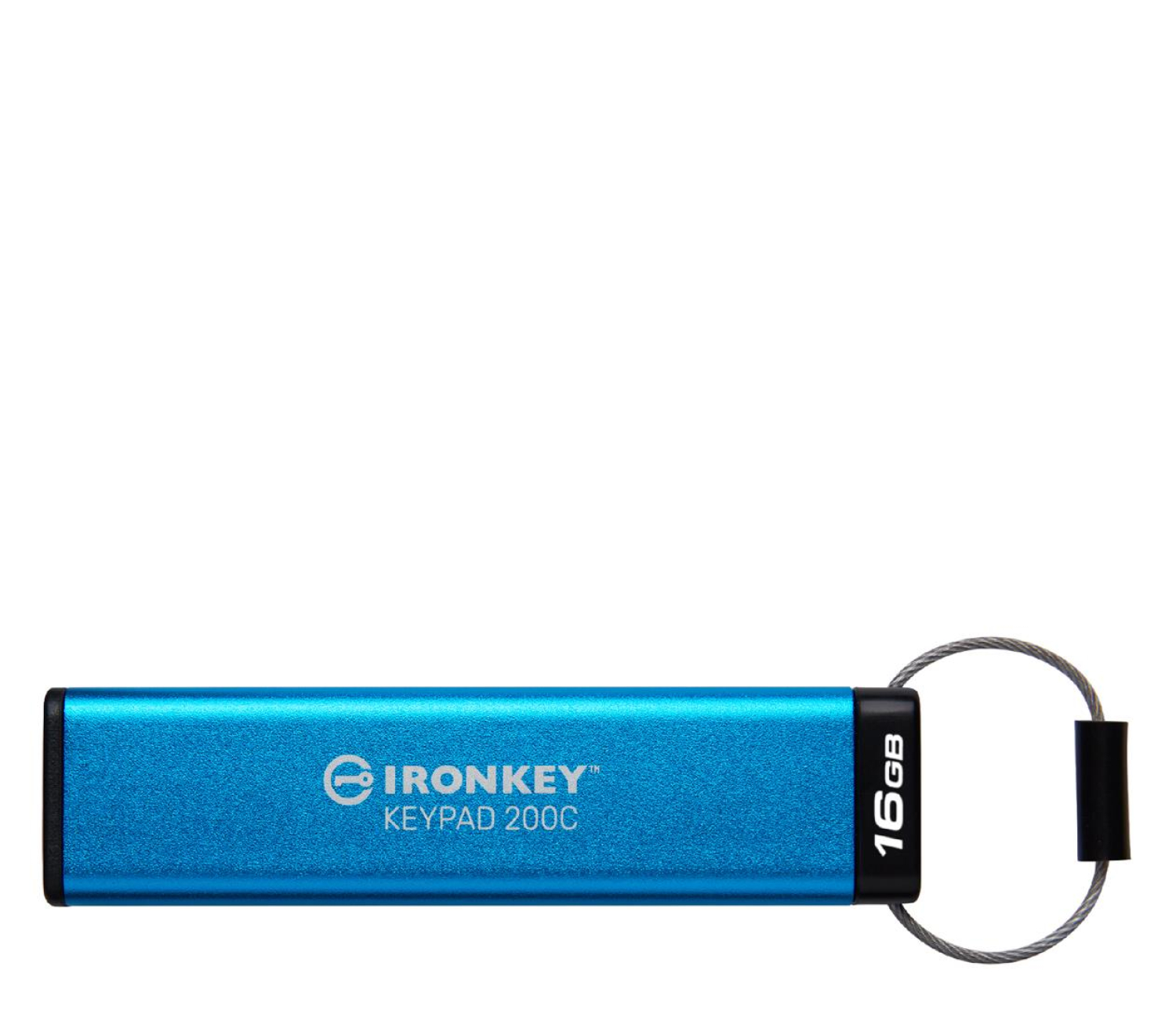 Kingston 16GB IronKey Keypad 200C USB-C FIPS 140-3 Lvl 3 AES-256