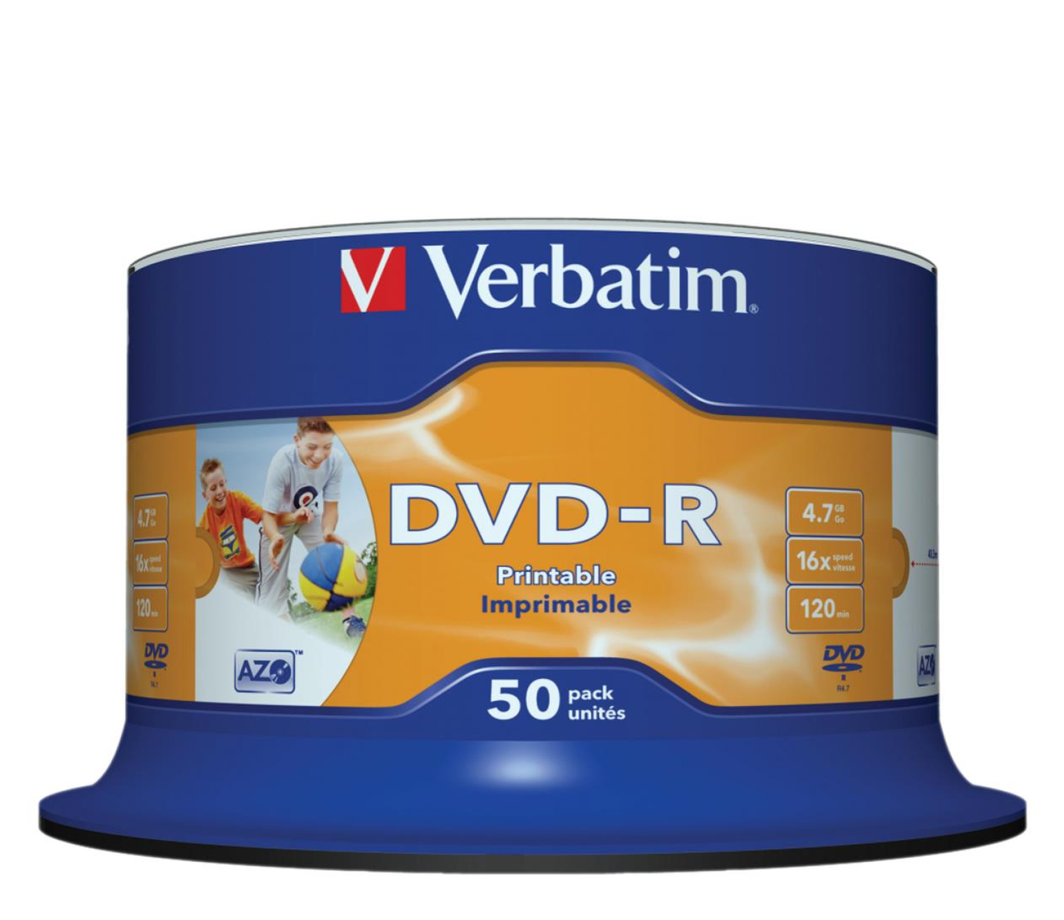 Verbatim 4.7GB CAKE  50szt. do nadruku