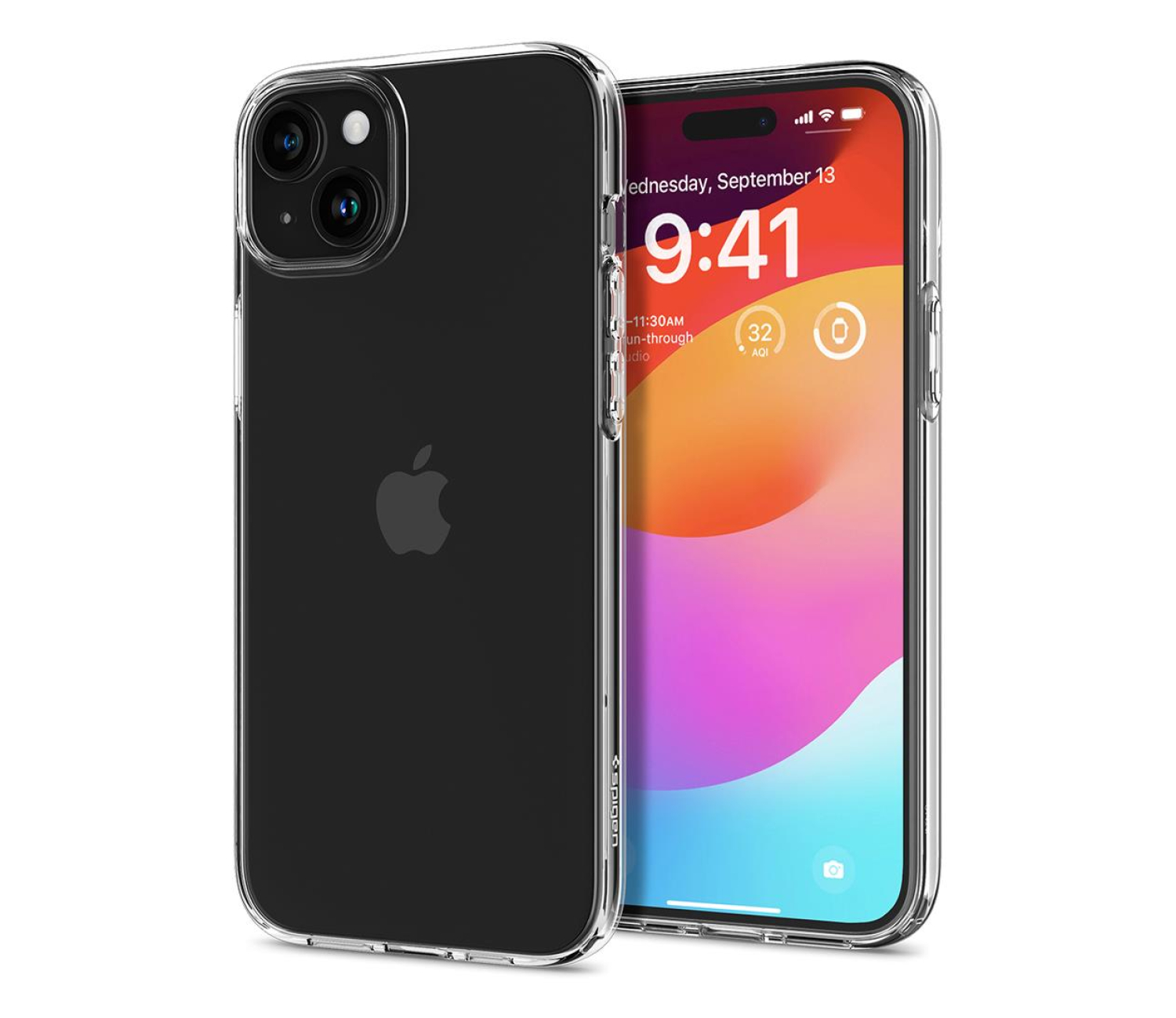 Spigen Liquid Crystal do iPhone 15 Plus crystal clear