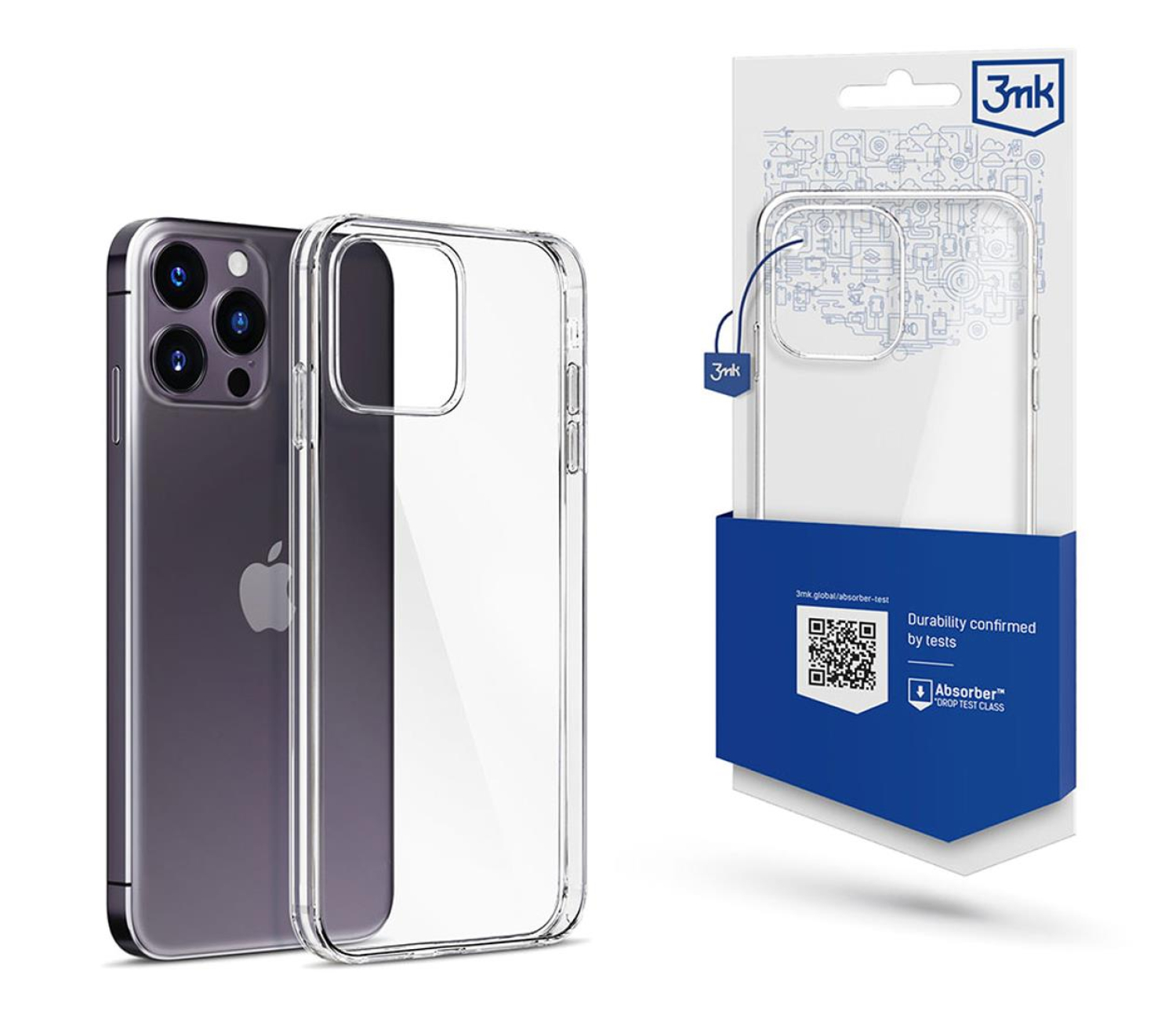 3mk Clear Case do iPhone 15 Pro Max