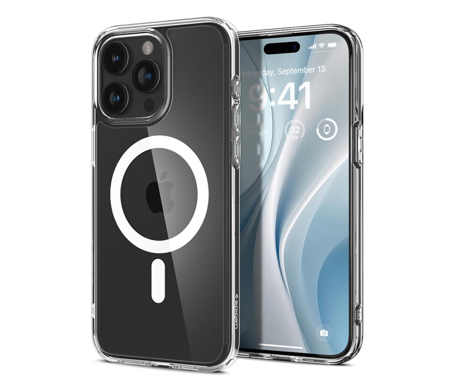 Spigen Ultra Hybrid Mag Magsafe do iPhone 15 Pro Max white