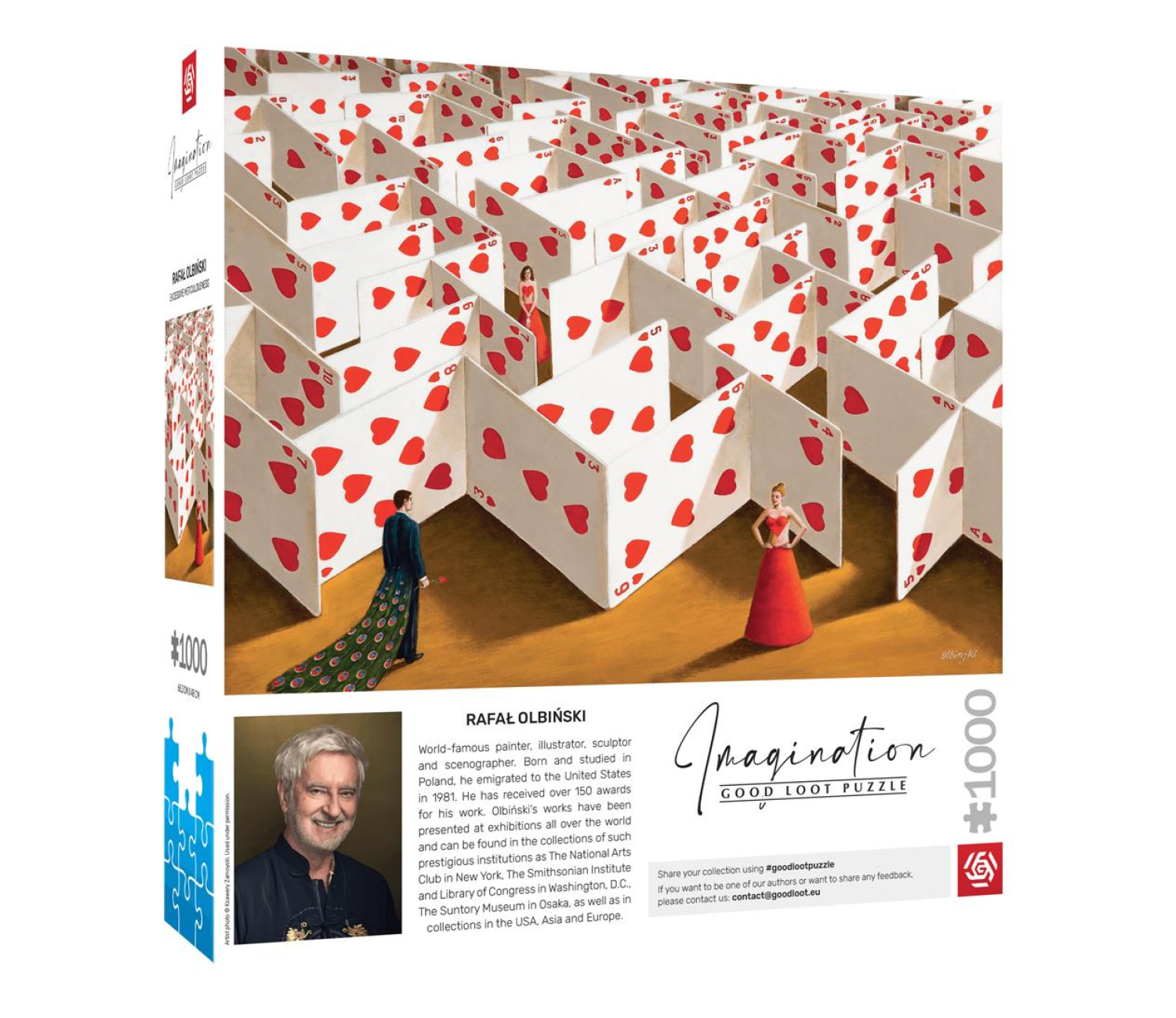 Merch Imagination: Rafał Olbiński Excessive Meticulousness Puzzles