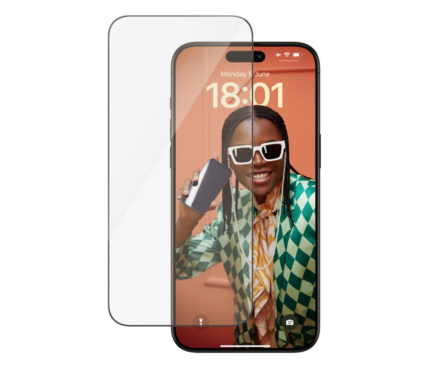PanzerGlass Ultra-Wide Fit do iPhone 15 Pro Max