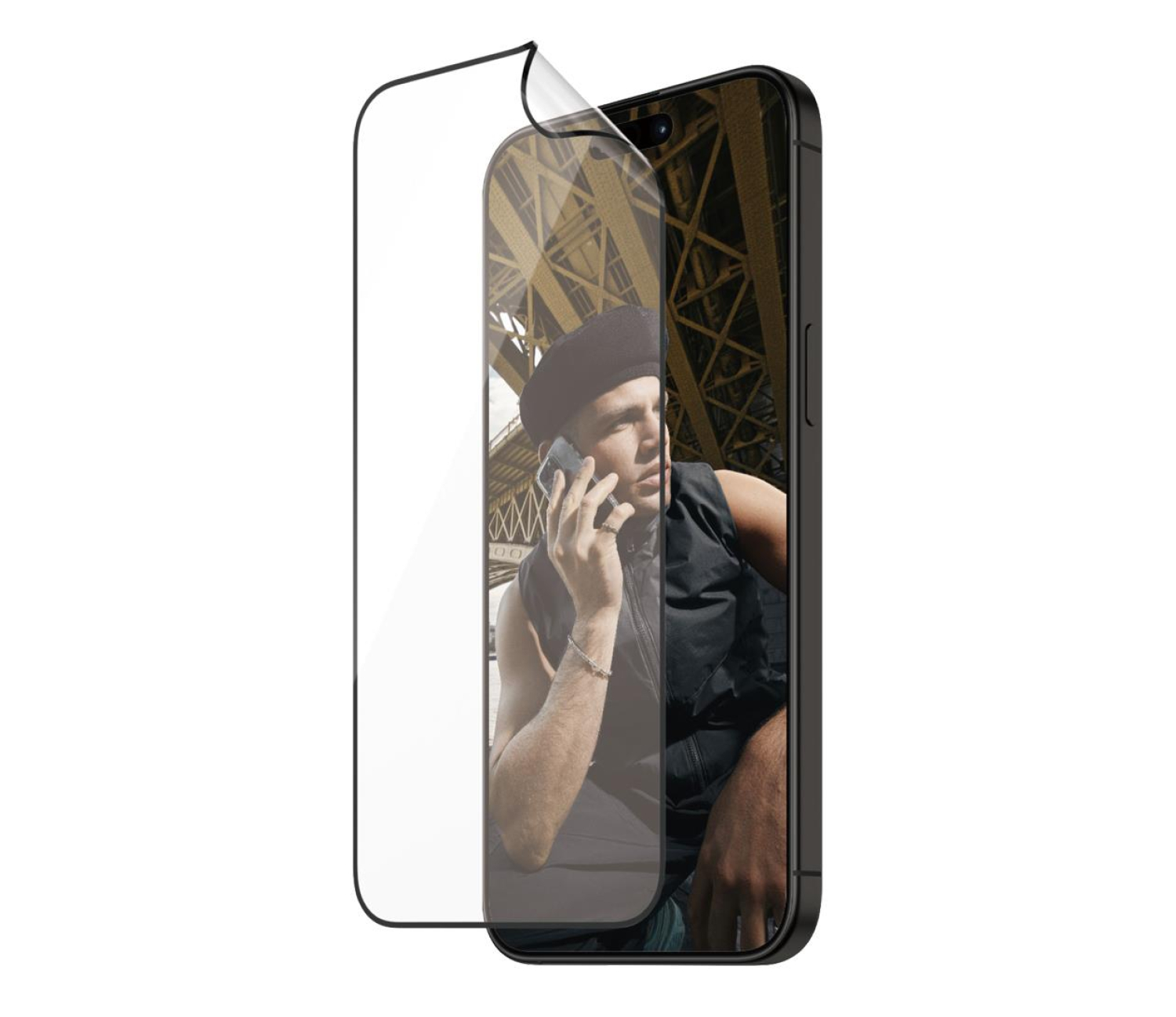 PanzerGlass Hybryda Matrix do iPhone 15 Pro