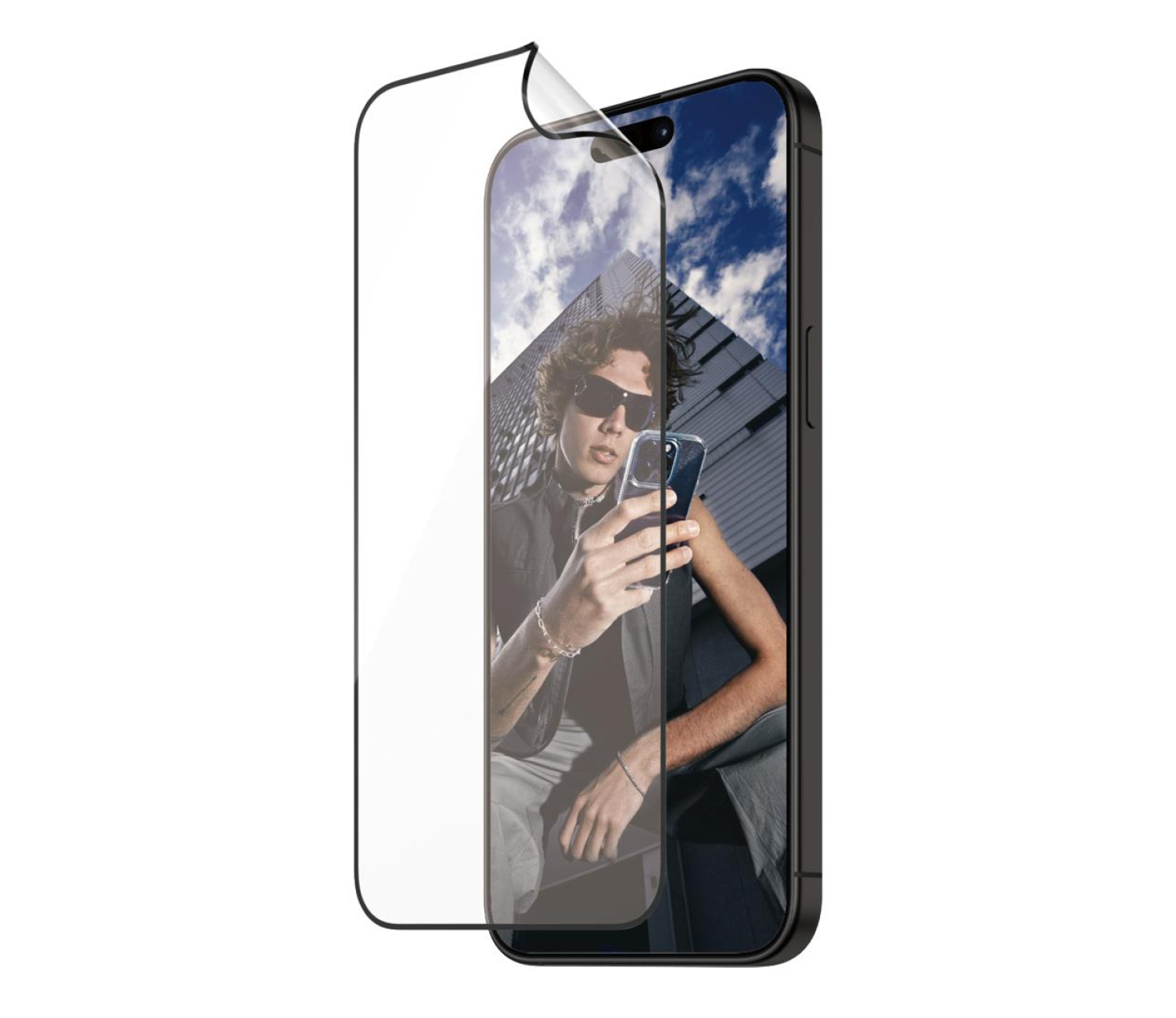 PanzerGlass Hybryda Matrix do iPhone 15 Pro Max