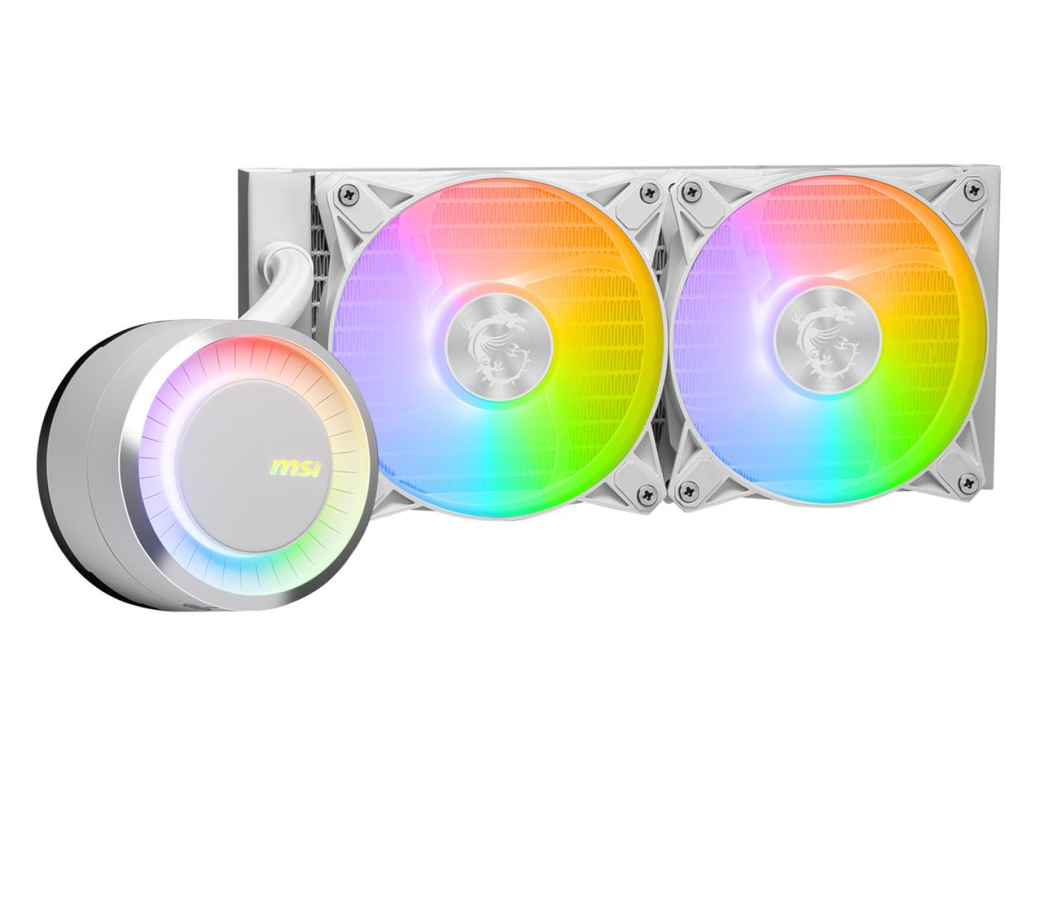 MSI MAG Core Liquid E240 White 2x120mm