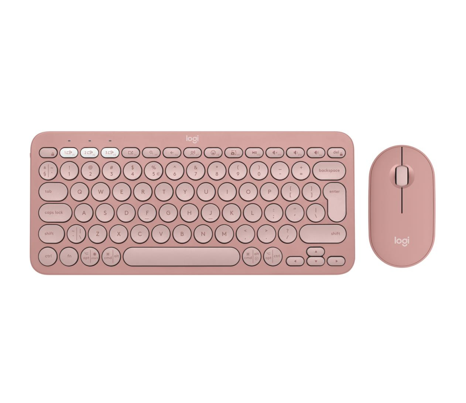 Logitech Pebble 2 Combo różowy
