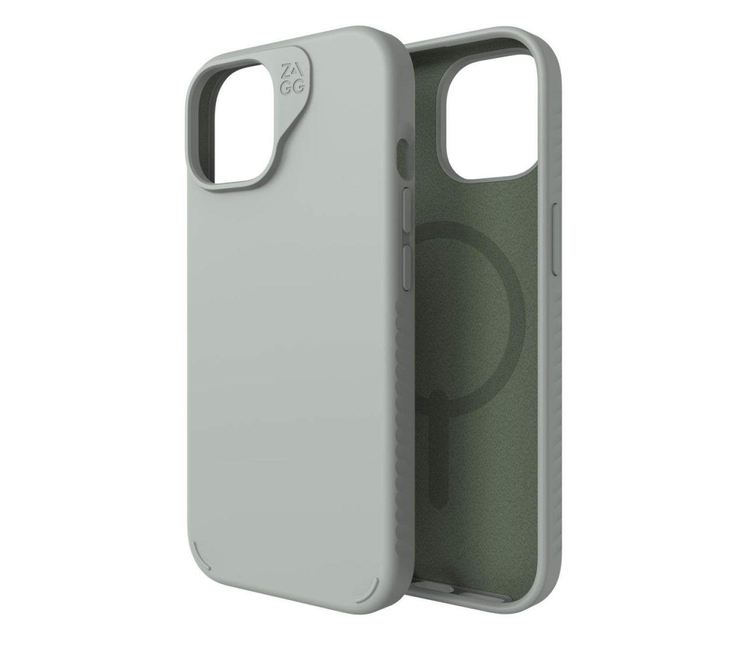 Zagg Manhattan Snap do iPhone 15 MagSafe sage