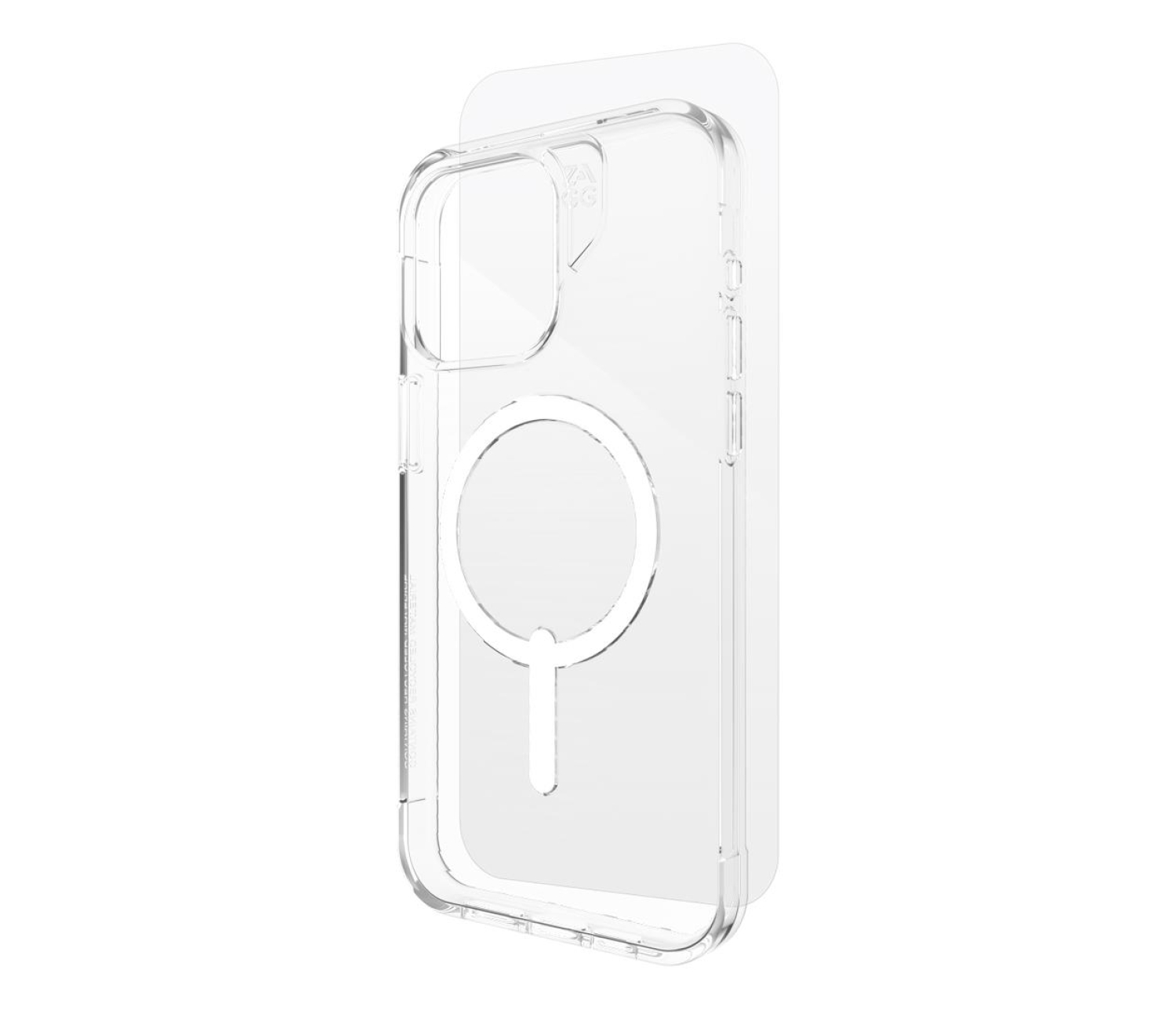 Zagg Luxe Snap do iPhone 15 MagSafe clear + szkło ochronne