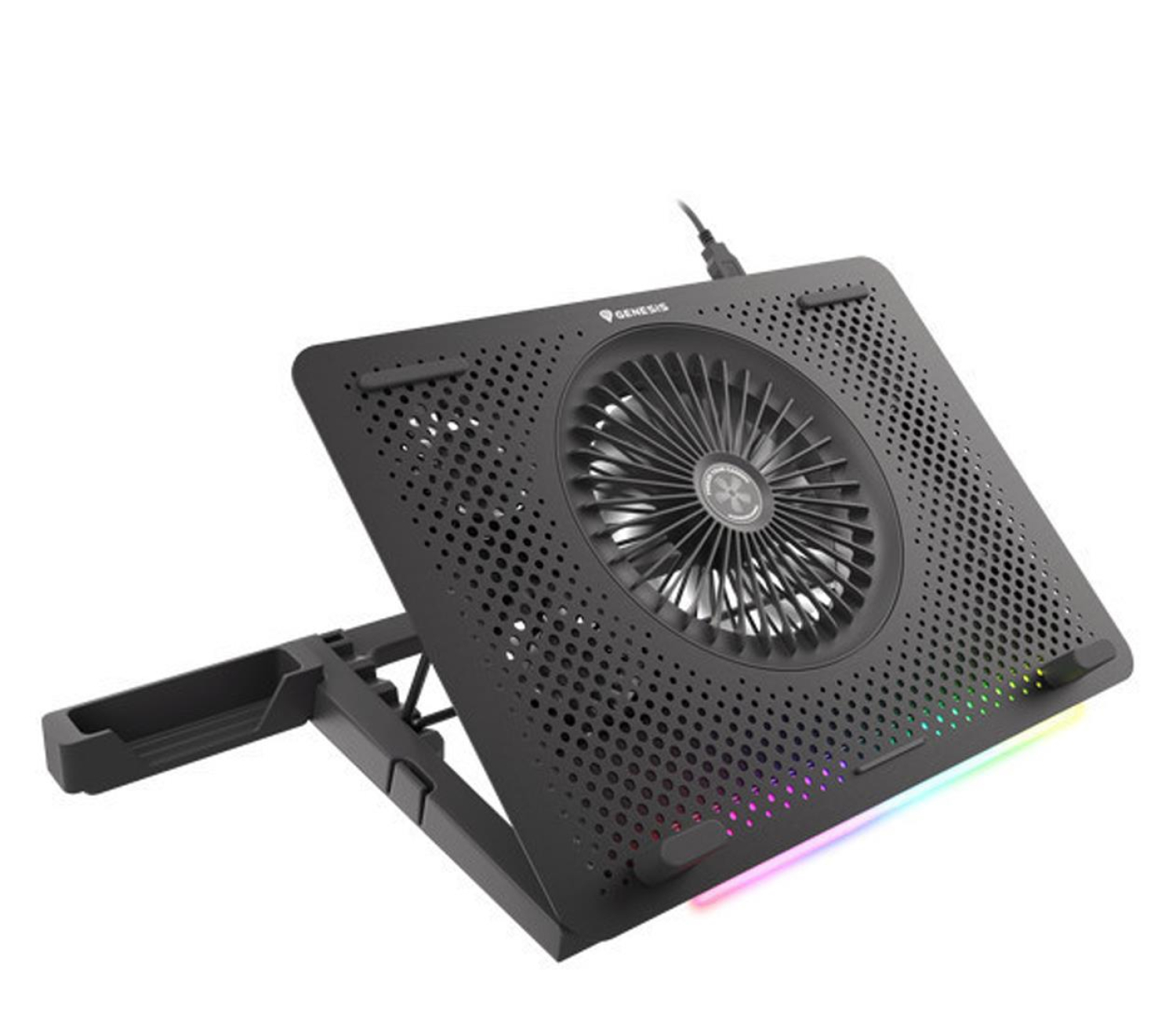 Genesis Podstawka chłodząca pod laptopa OXID 450 15.6" RGB
