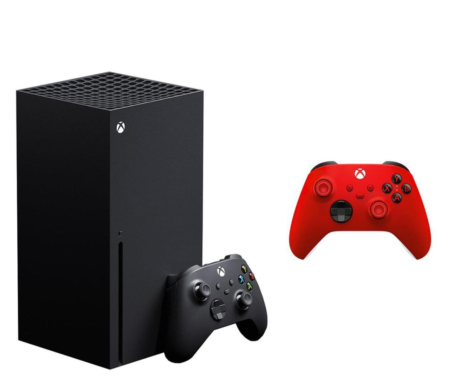 Microsoft Xbox Series X + Xbox Series Controller - Pulse Red