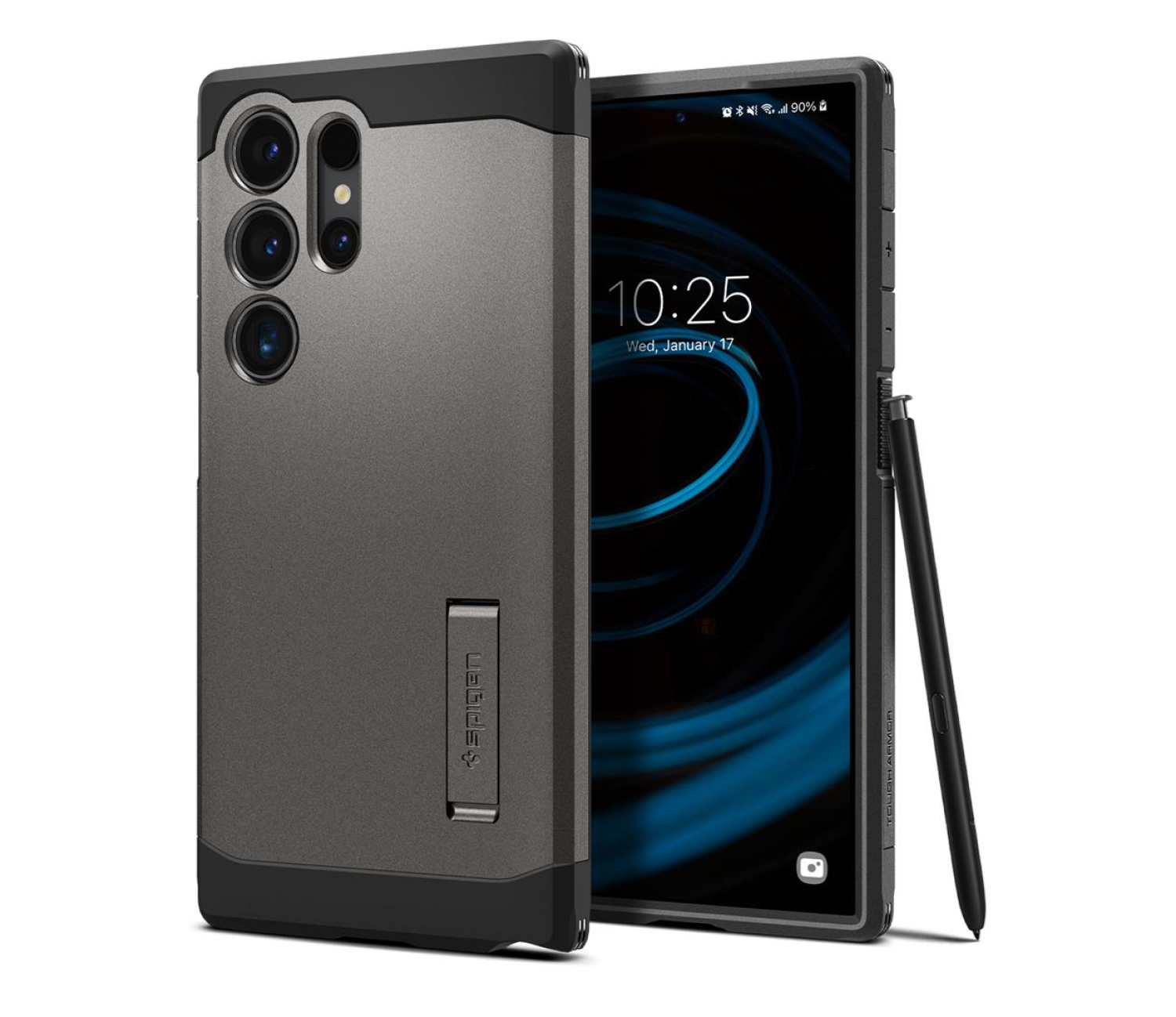 Spigen Tough Armor do Samsung Galaxy S24 Ultra Gunmetal