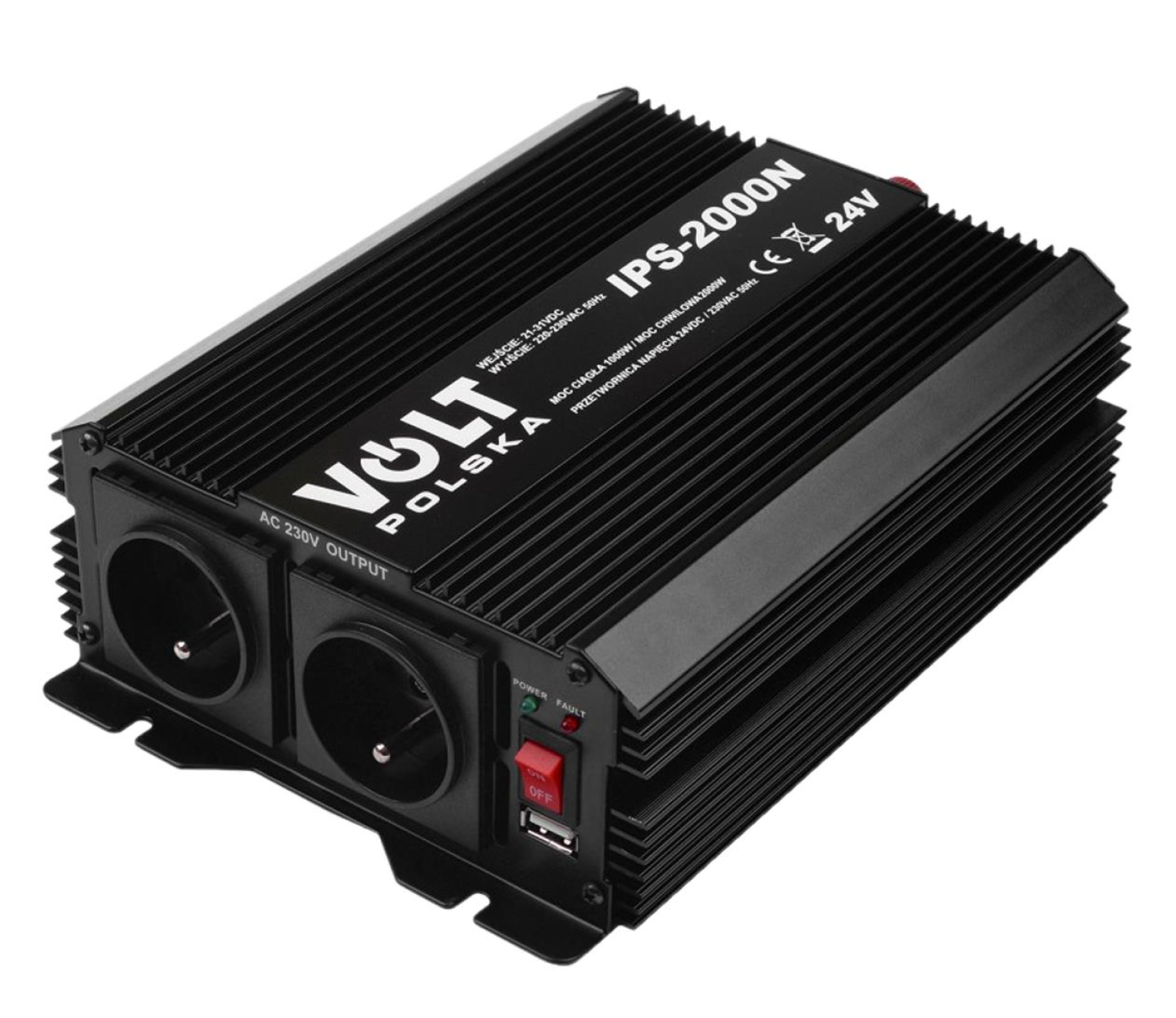 VOLT IPS 2000 N 24/230V (1000/2000W) + USB