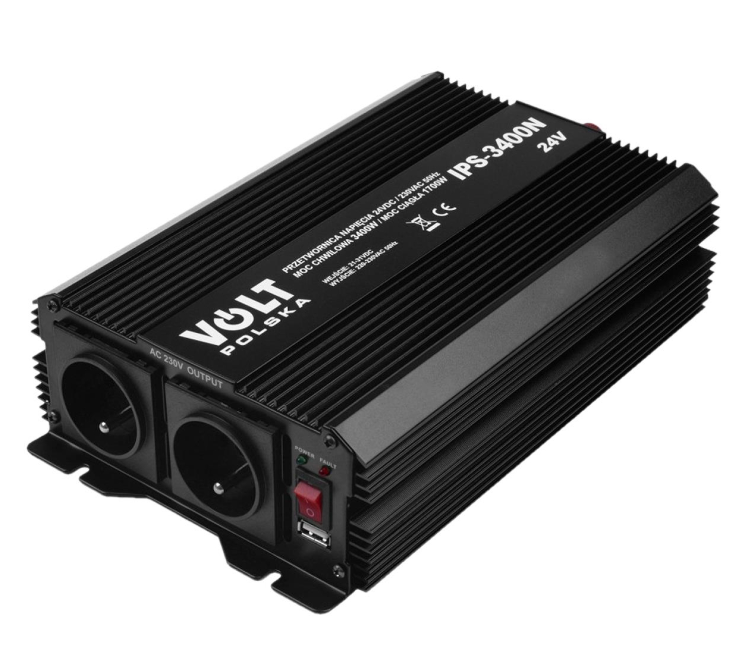 VOLT IPS 3400 N 24/230V (1700/3400W) + USB