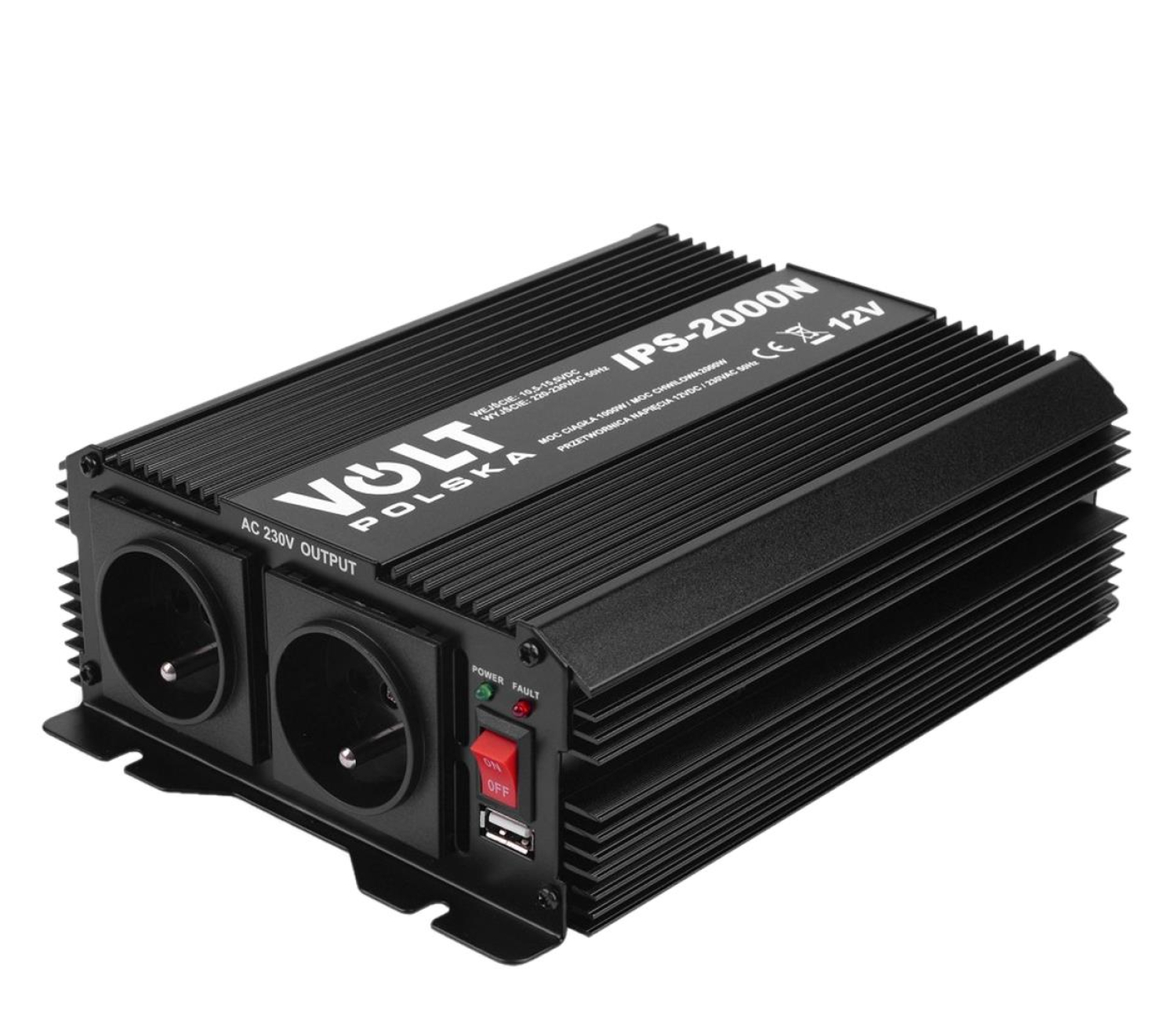 VOLT IPS 2000 N 12/230V (1000/2000W) + USB