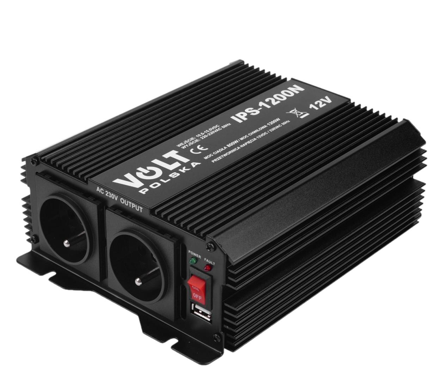 VOLT IPS 1200 N 12/230V (800/1200W) + USB
