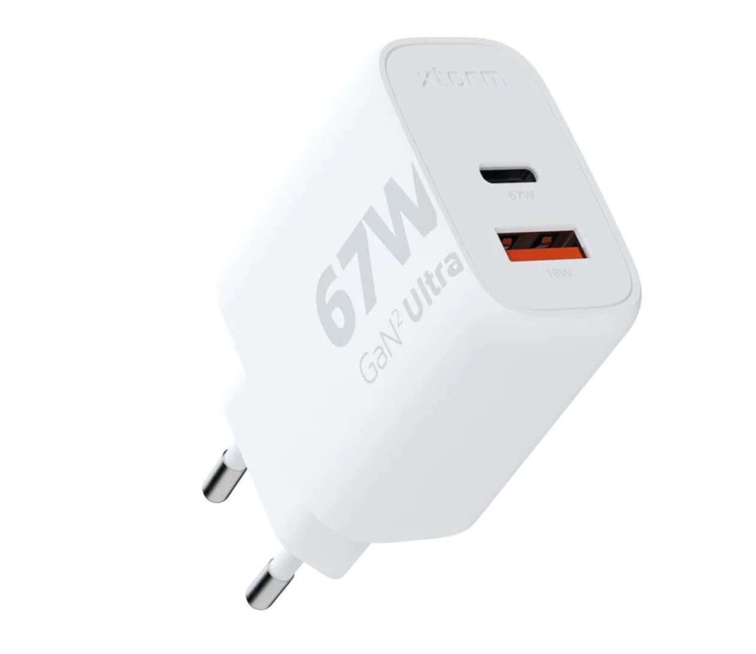 Xtorm Ładowarka sieciowa GaN² Ultra 67W biała