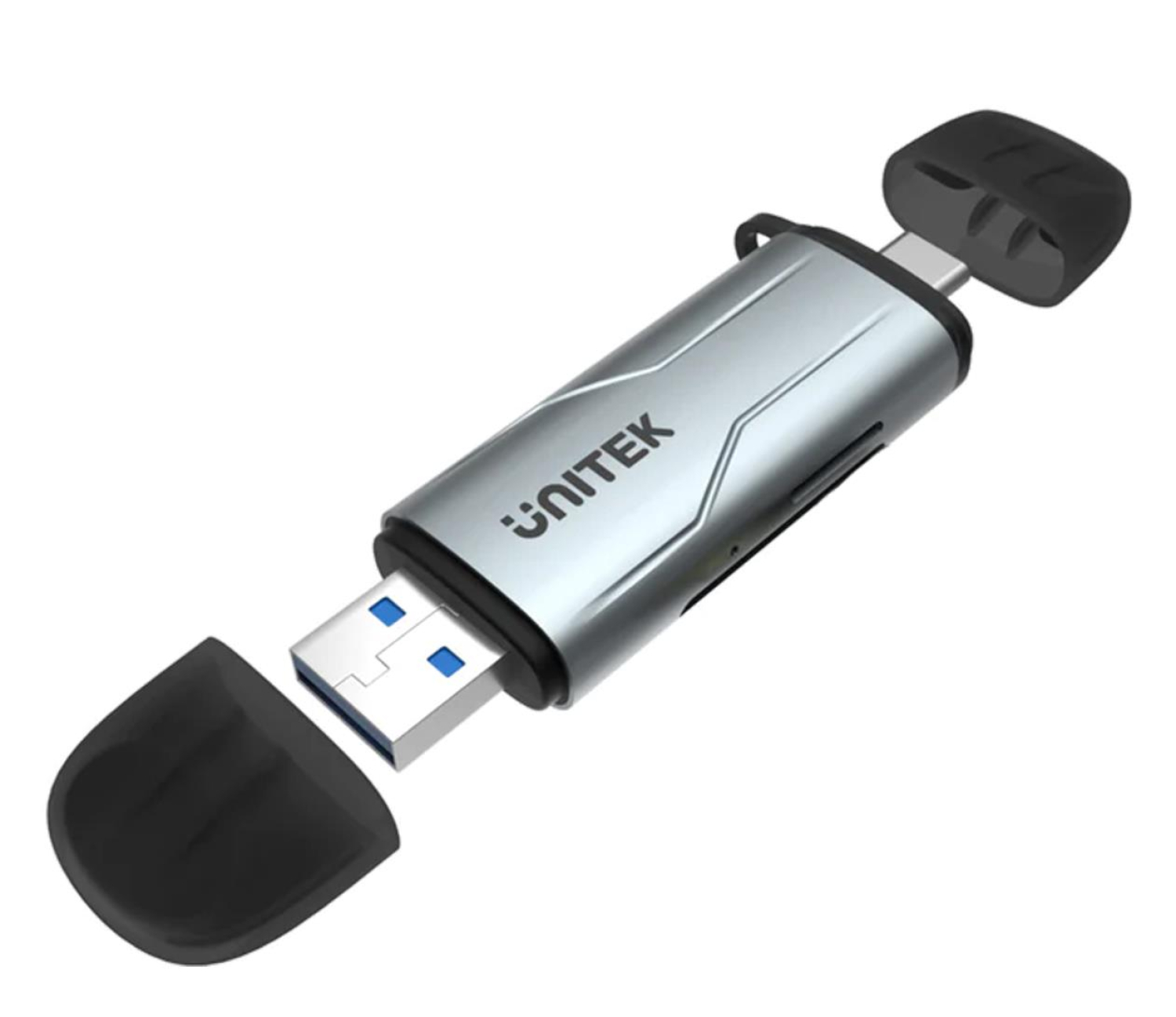 Unitek Czytnik kart SD/microSD USB-A 5Gbps/USB-C