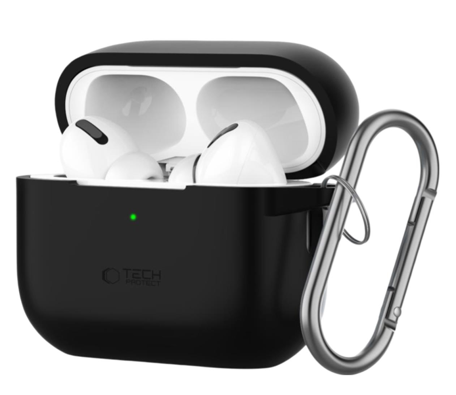 Tech-Protect Silicone Hook do Apple Airpods Pro (1.|2. gen.) black
