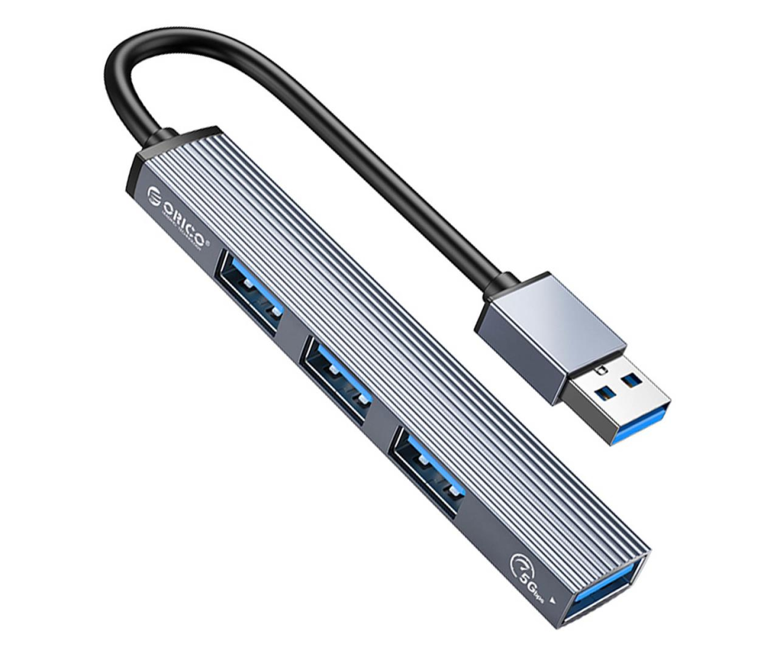 Orico AH-A13-GY-EP-HW 5Gbps 1xUSB-A 3.1 3xUSB-A 2.0 Aluminiowy
