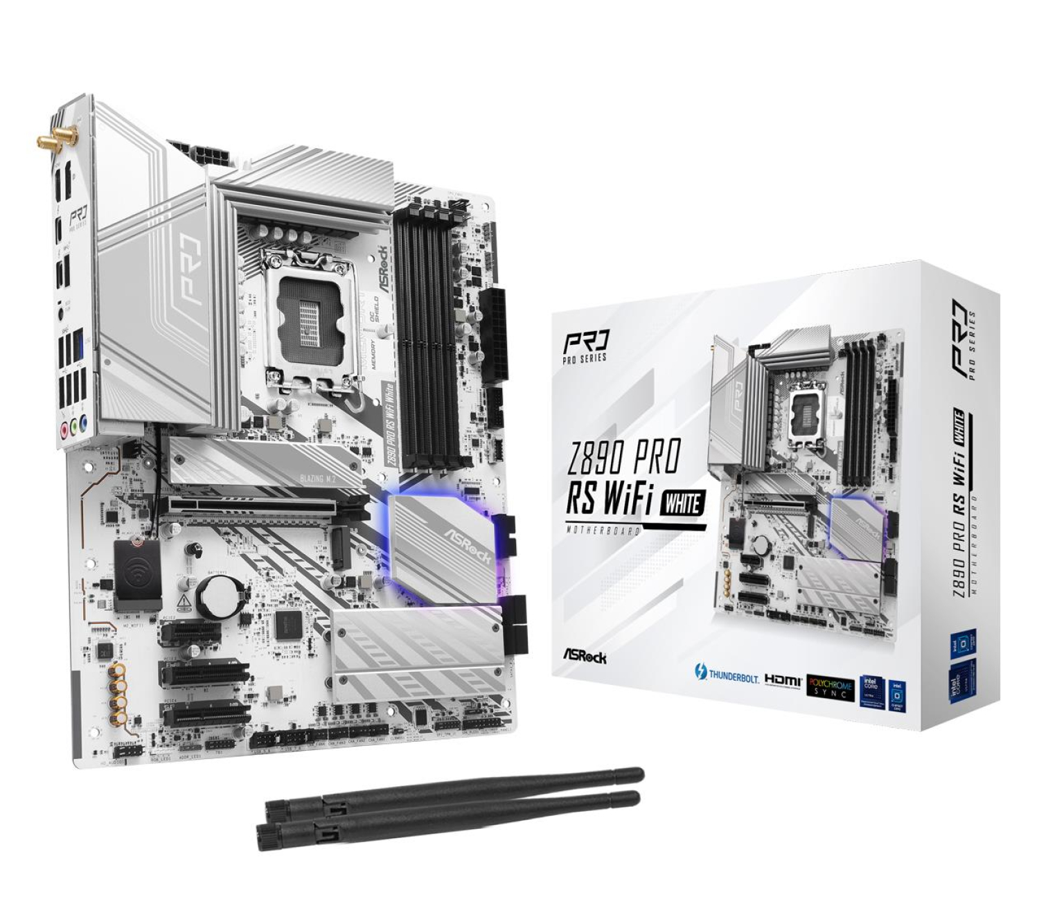 ASrock Z890 Pro RS WiFi White