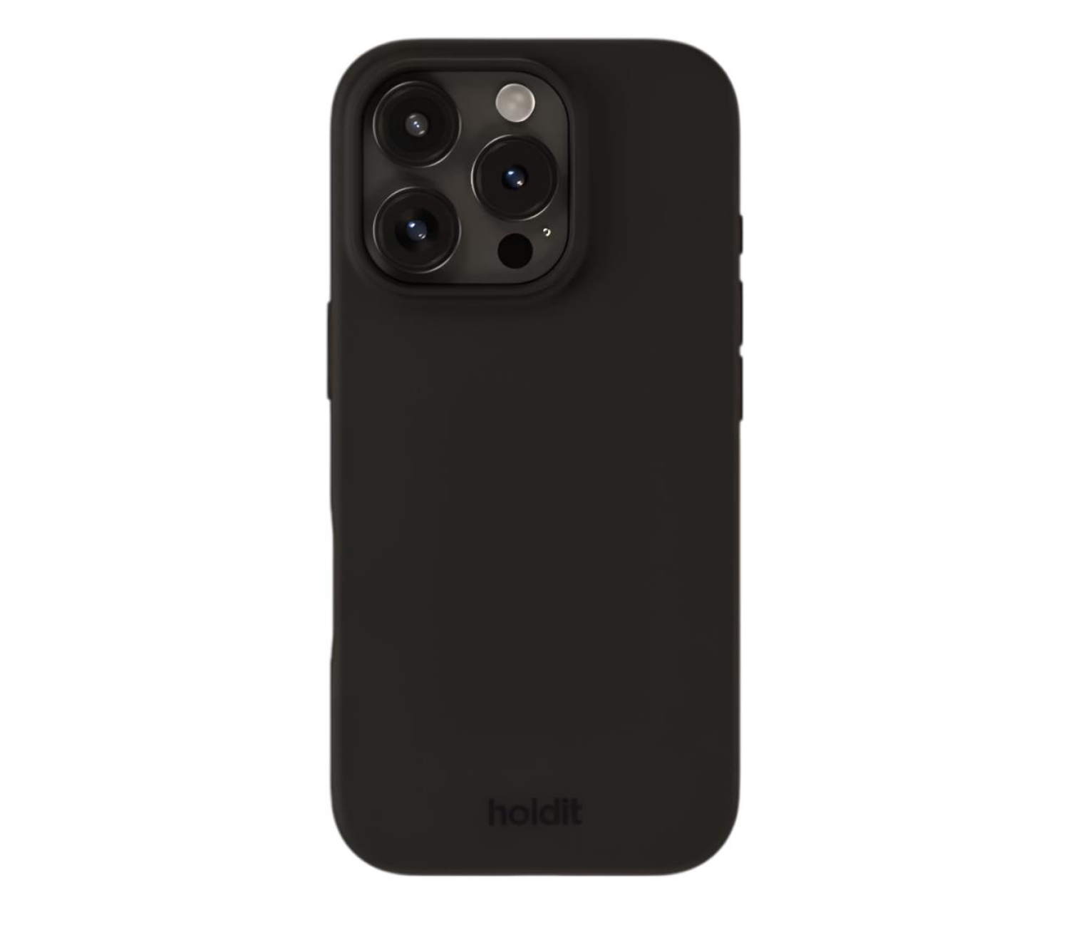 Holdit Silicone Case iPhone 16 ProMax Black
