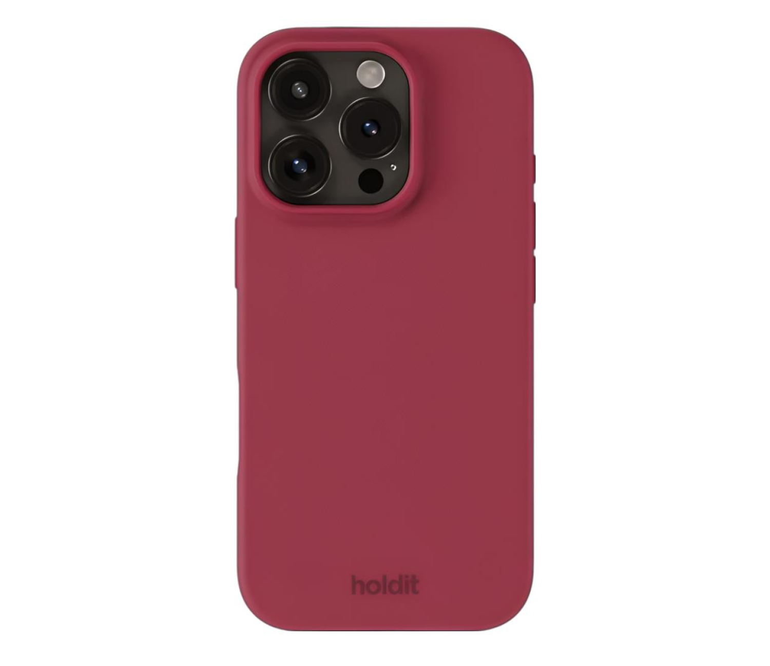 Holdit Silicone Case iPhone 16 ProMax Red Velvet
