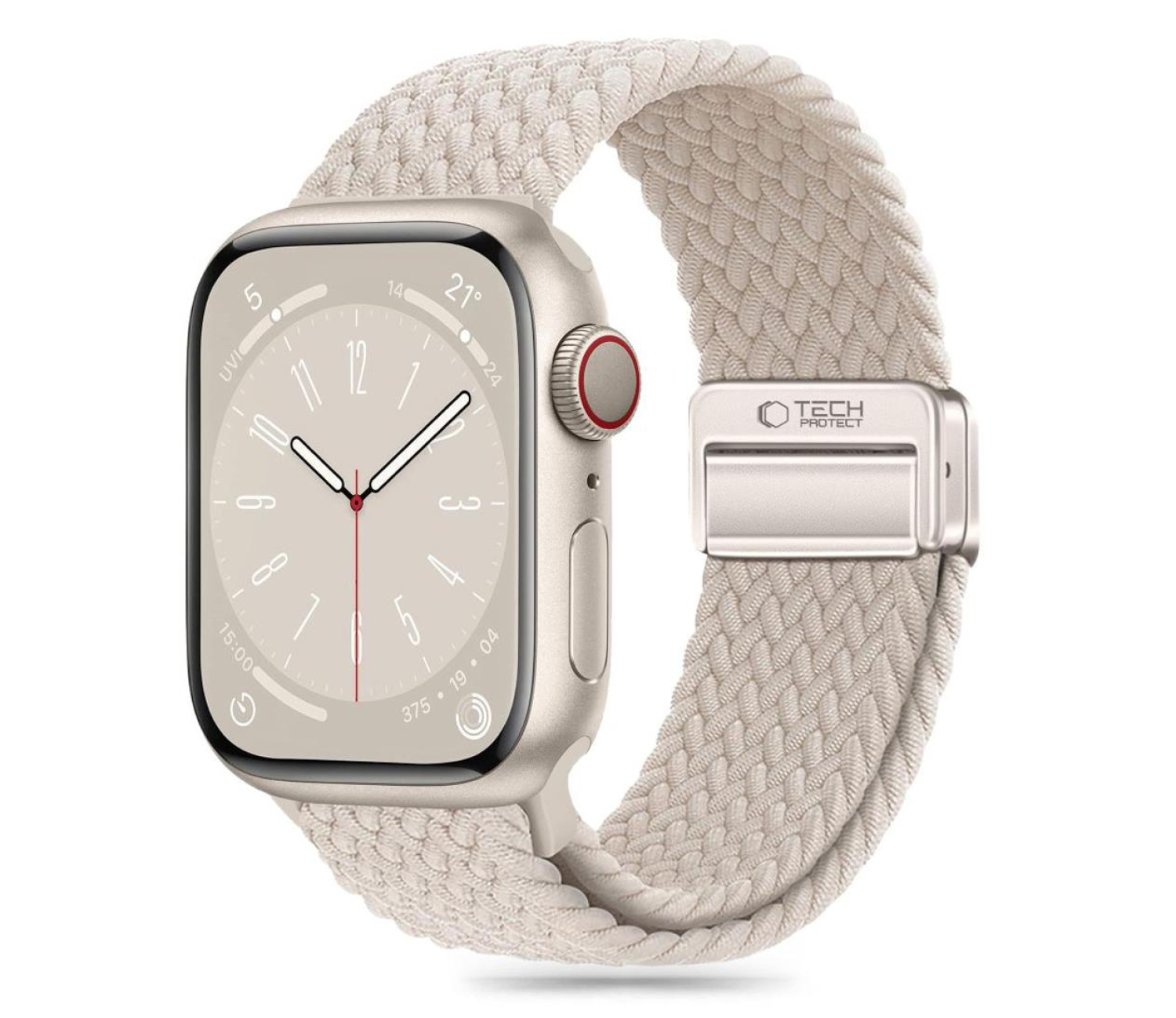 Tech-Protect Nylonmag do Apple Watch 44/45/46/49 mm Starlight