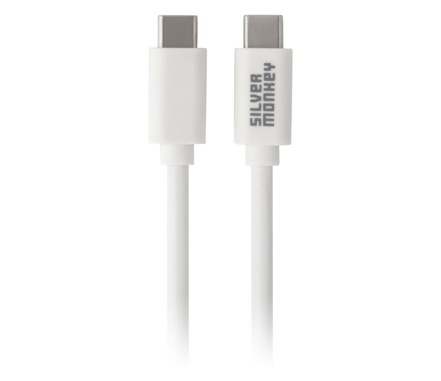 Silver Monkey Kabel USB-C 3.0 60W 0,5 m W