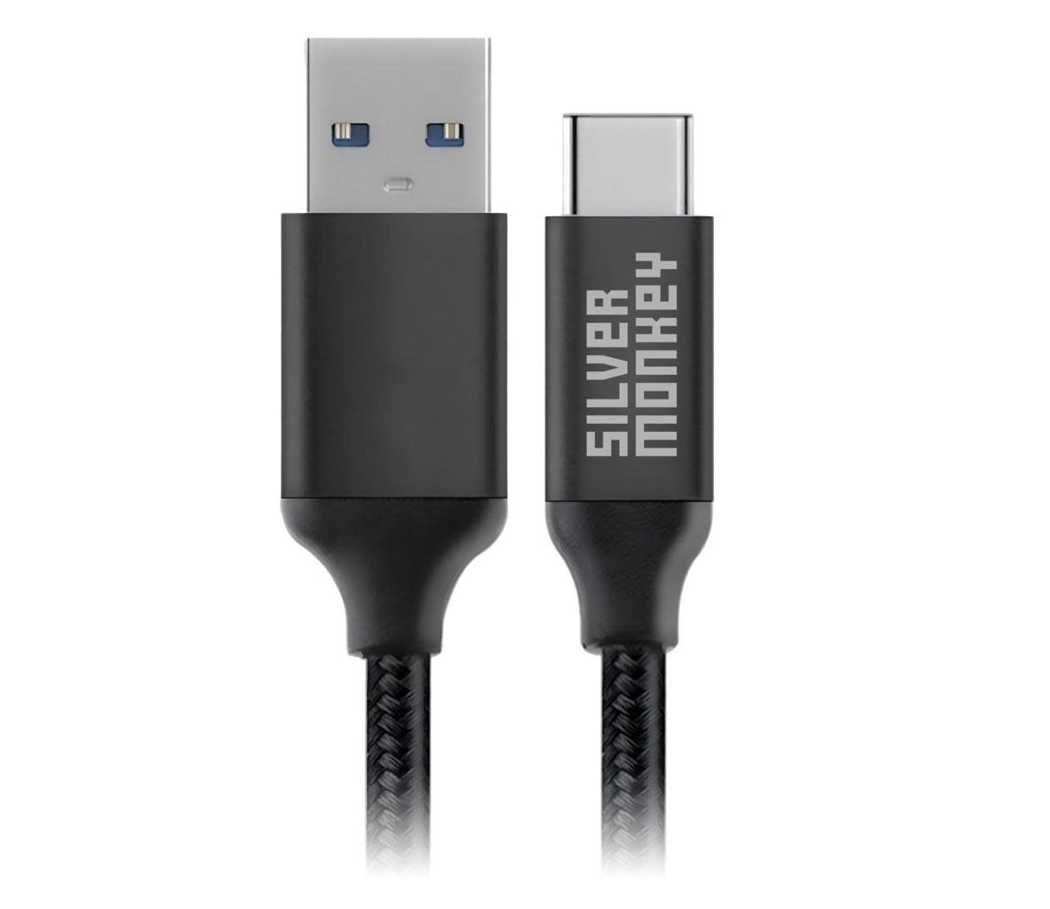 Silver Monkey Kabel USB-A na USB-C 0,5 m 45W
