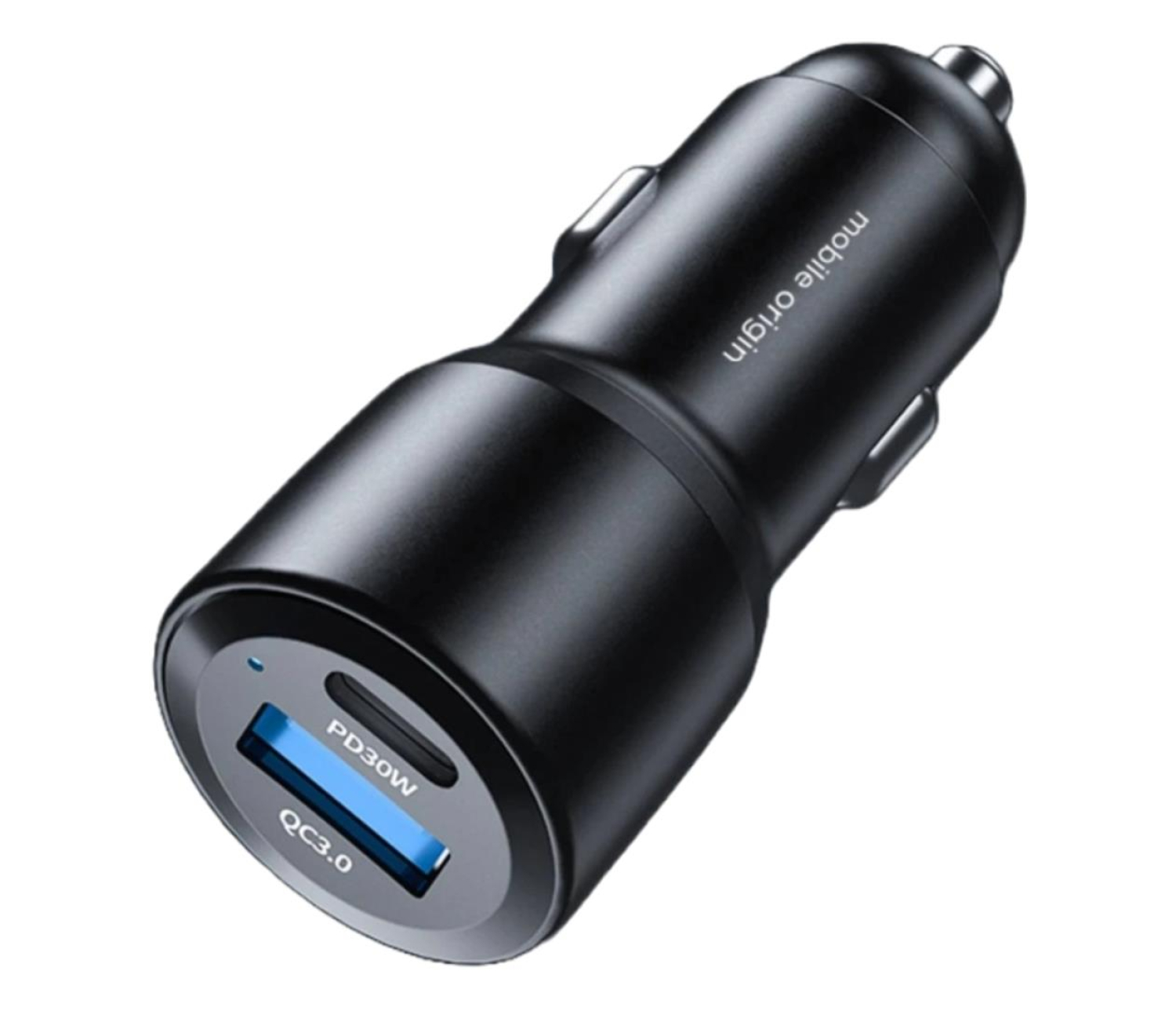 Mobile Origin Car Charger 60W USB-C / USB-A