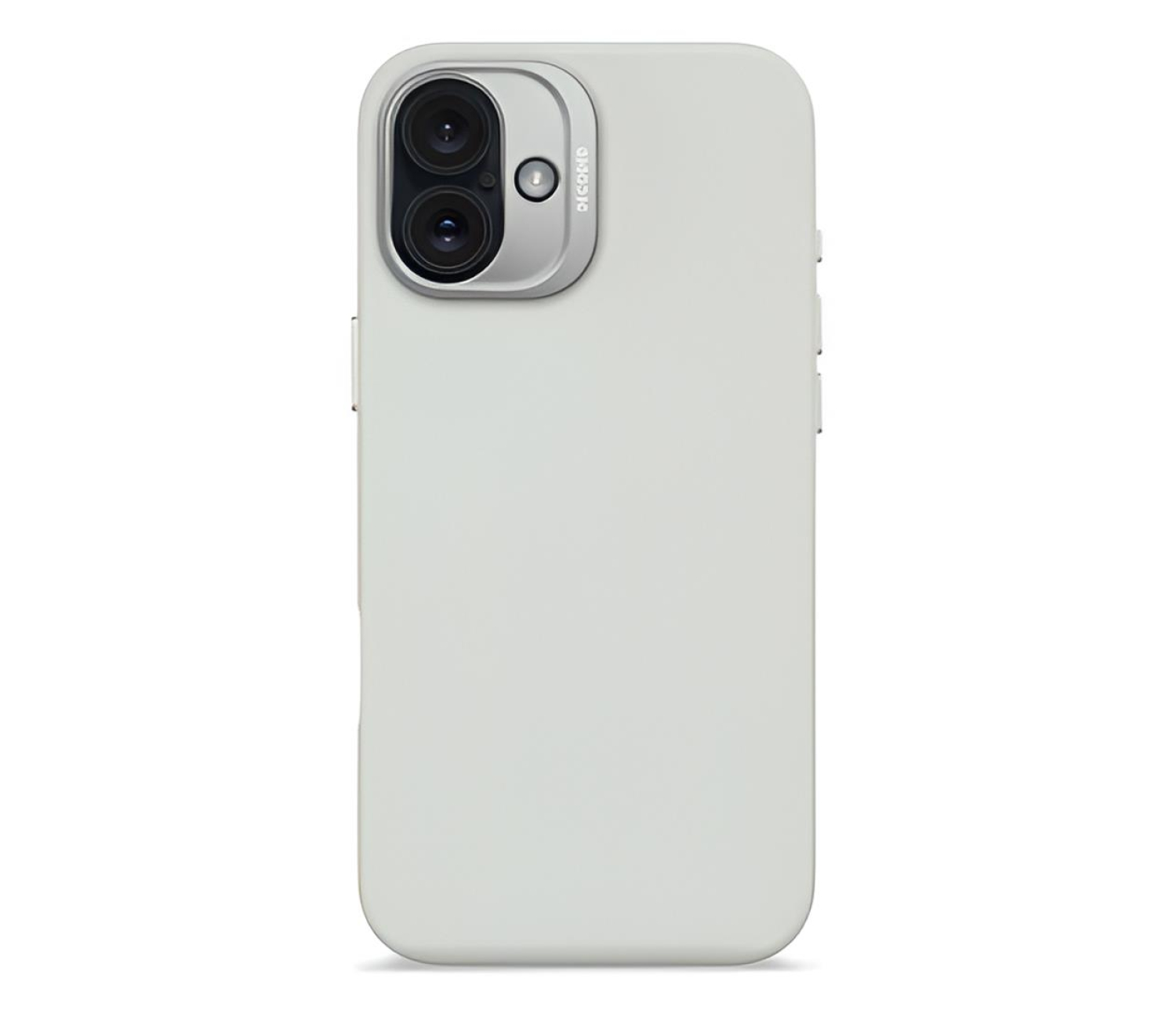 Decoded AntiMicrobial Silicone do iPhone 16 Plus MagSafe stone gray