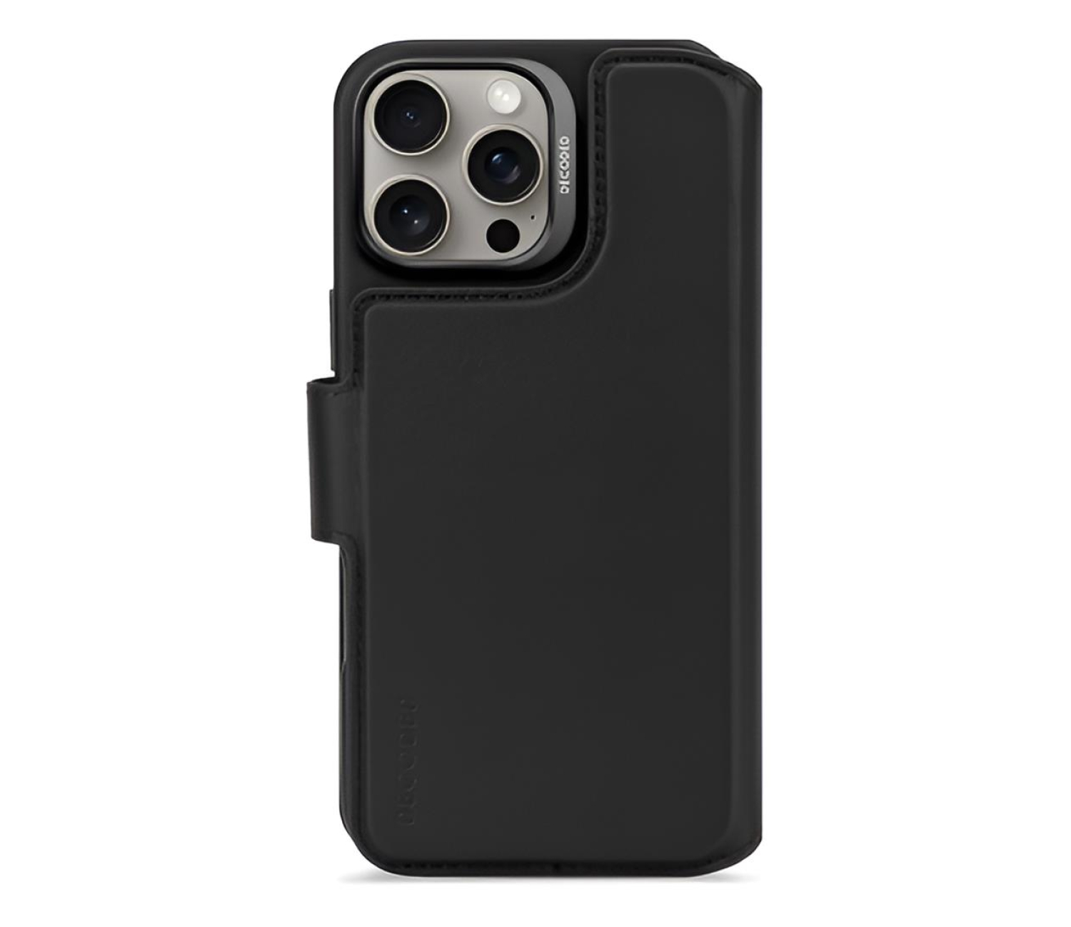 Decoded Leather Detachable Wallet iPhone 16 Pro Max MagSafe black