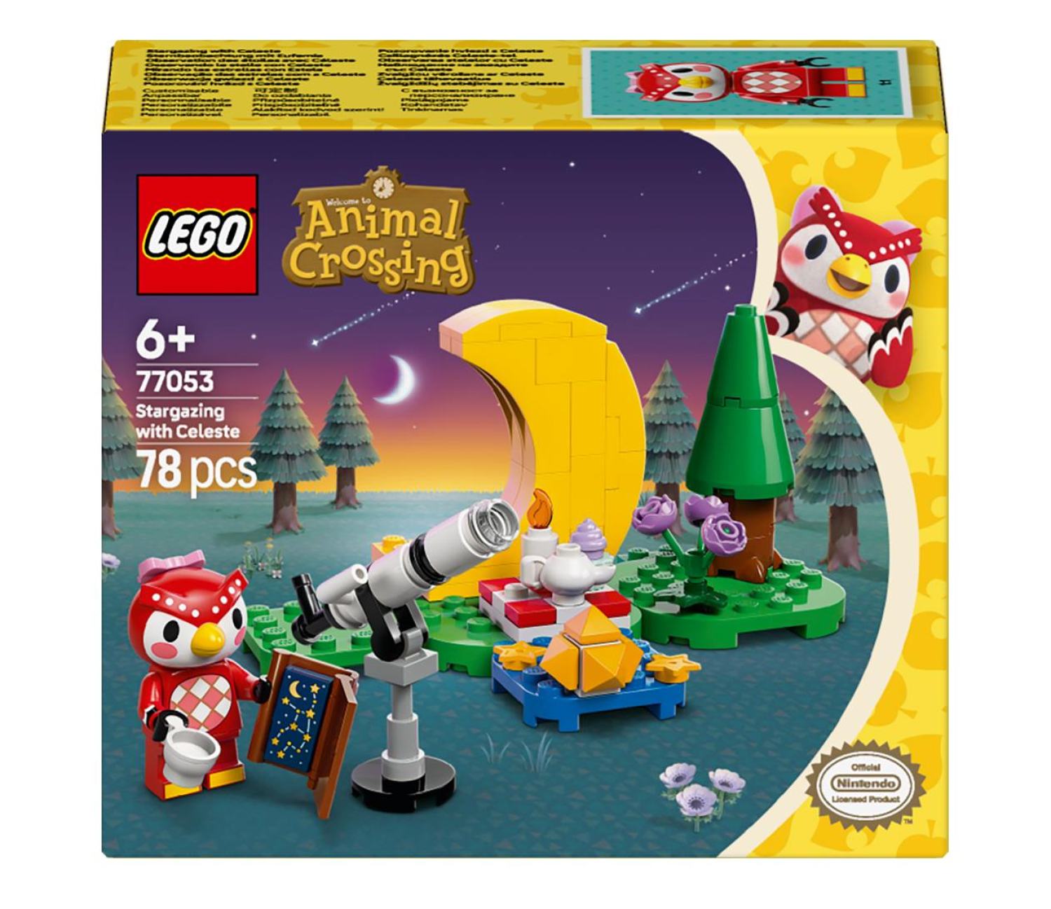 LEGO Animal Crossing 77053 Obserwacja gwiazd z Celeste - odbiór za 0 zł we wszystkich salonach x-kom i Neonet