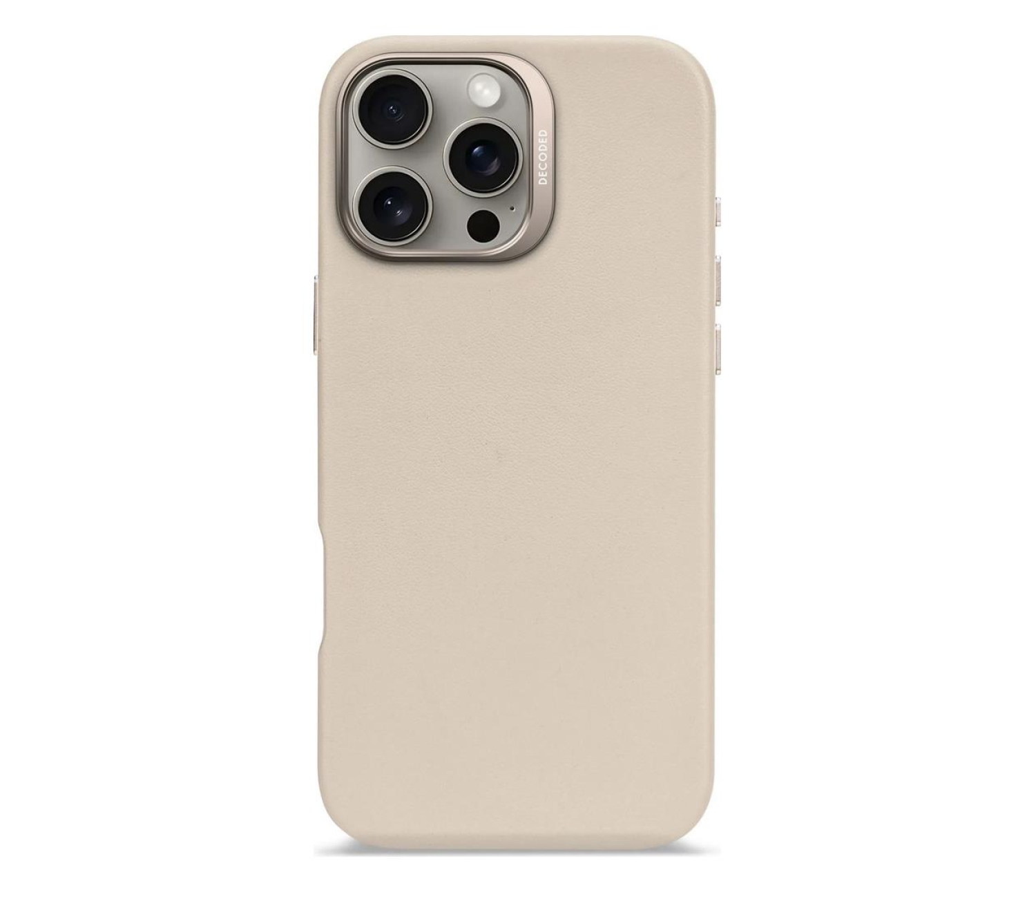Decoded Leather Backcover do iPhone 16 Pro Max MagSafe clay