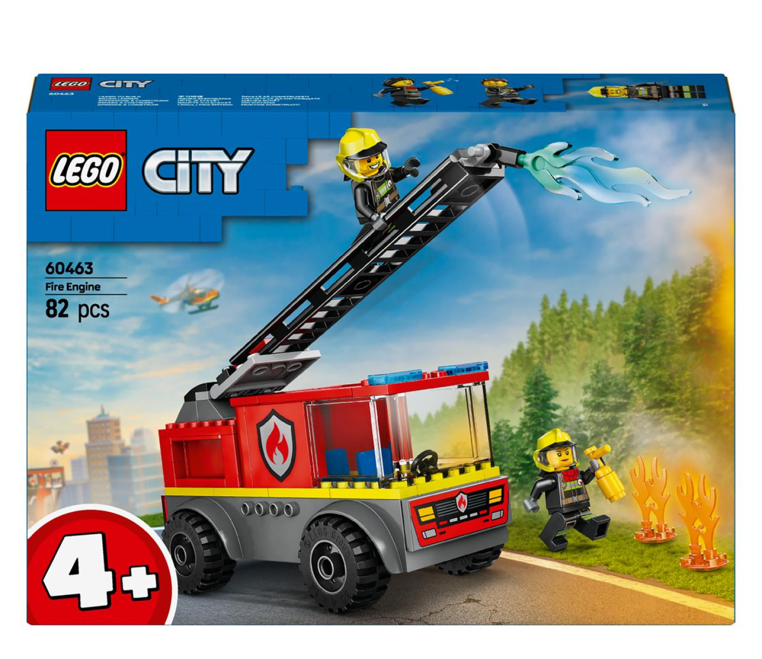 LEGO City 60463 Wóz strażacki z drabiną - odbiór za 0 zł we wszystkich salonach x-kom i Neonet