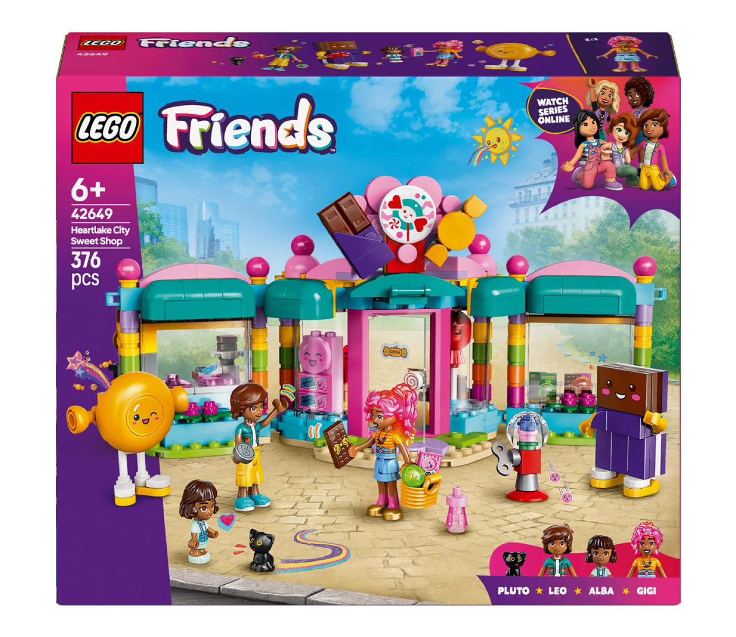 LEGO Friends 42649 Sklep z cukierkami w Heartlake - odbiór za 0 zł we wszystkich salonach x-kom i Neonet