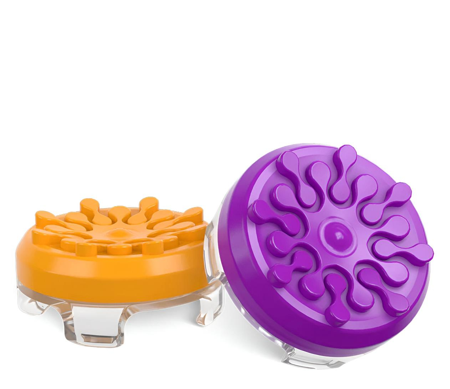 KontrolFreek Splash Orange Purple JoyCon kit