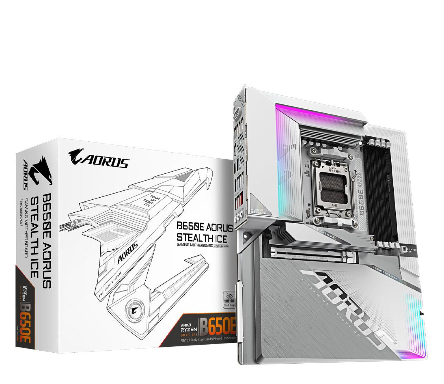 Gigabyte B650E AORUS STEALTH ICE