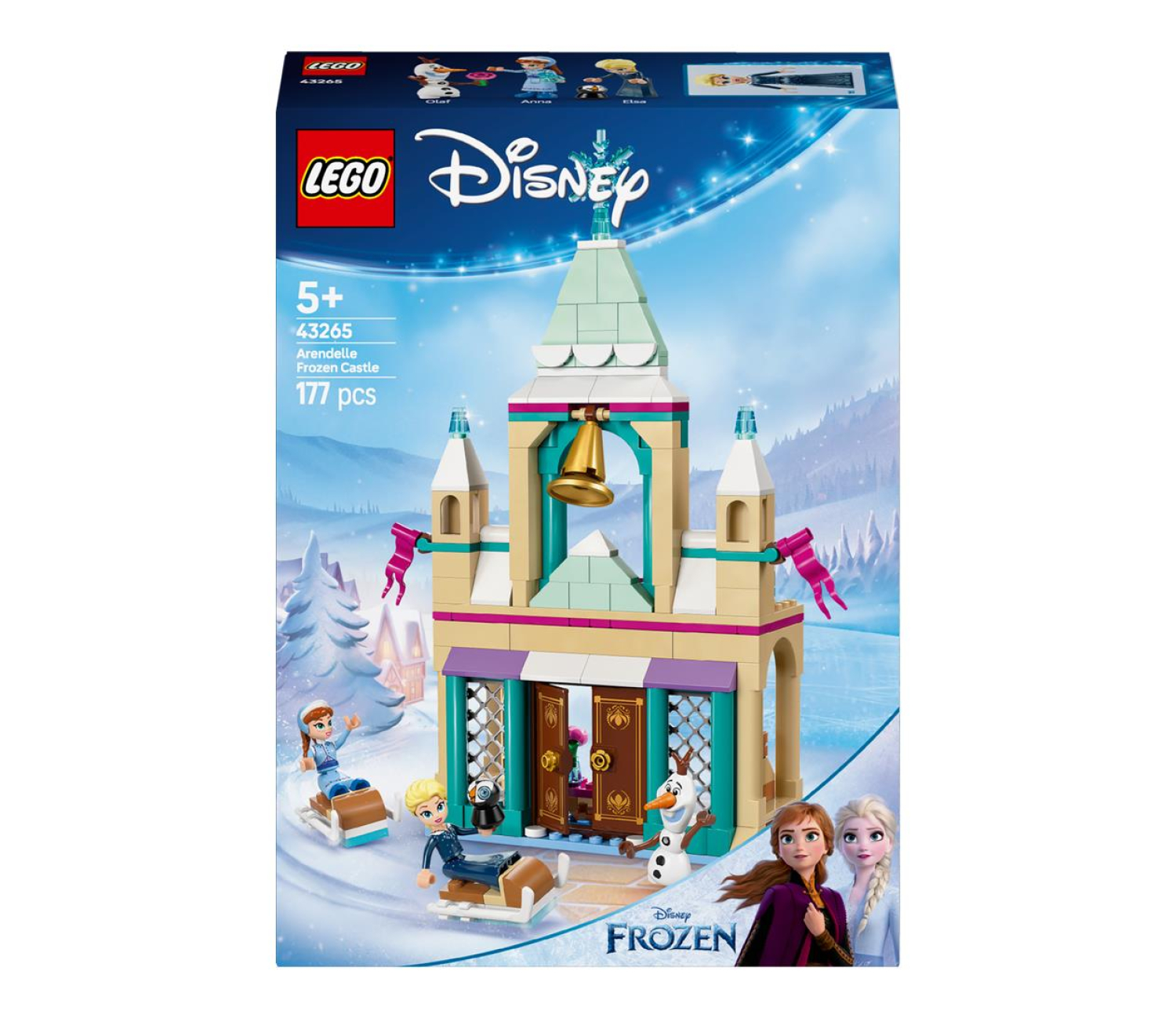 LEGO Disney Princess 43265 Kraina lodu – Zamek w Arendelle - odbiór za 0 zł we wszystkich salonach x-kom i Neonet