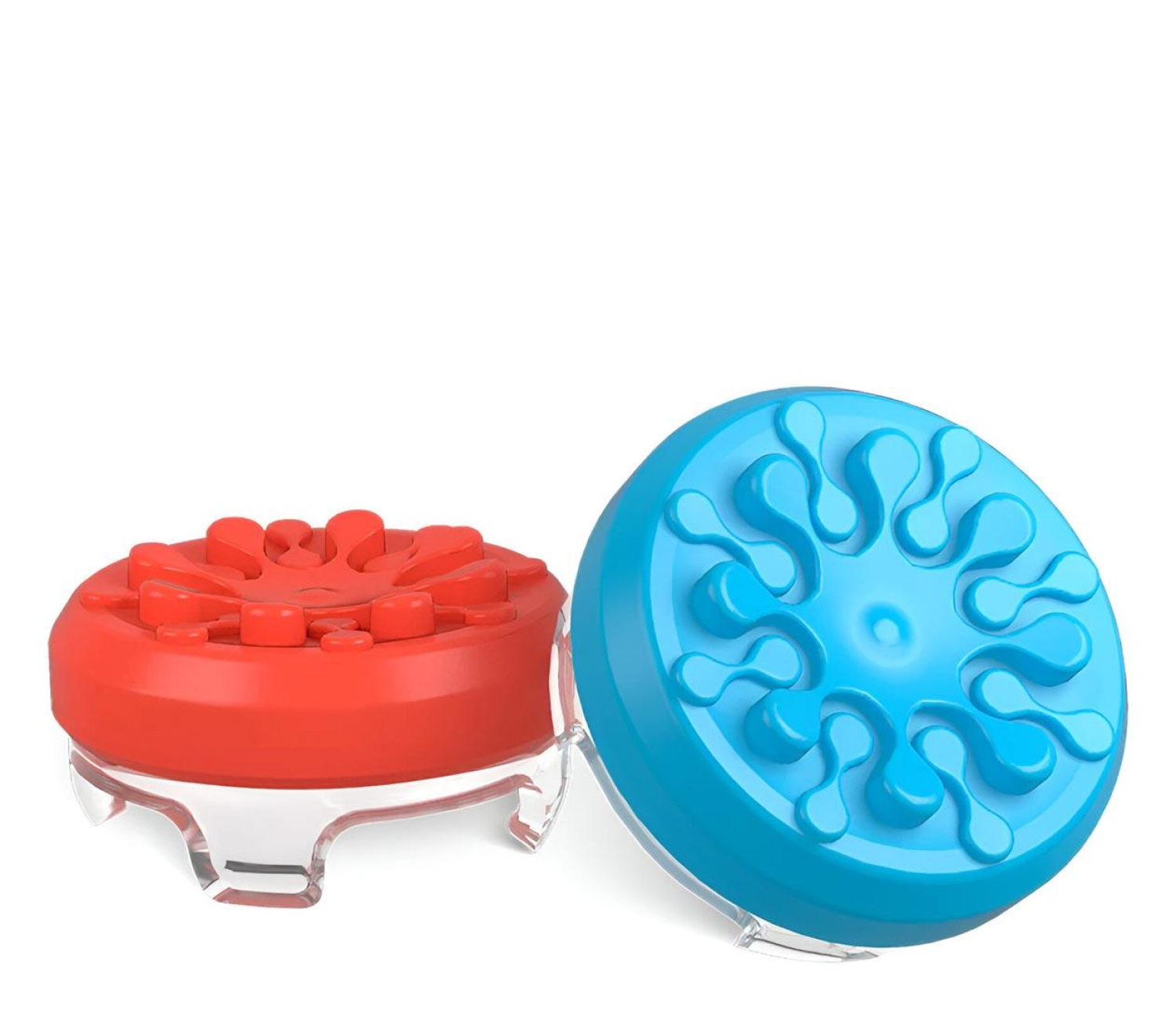 KontrolFreek Splash Red Blue JoyCon kit