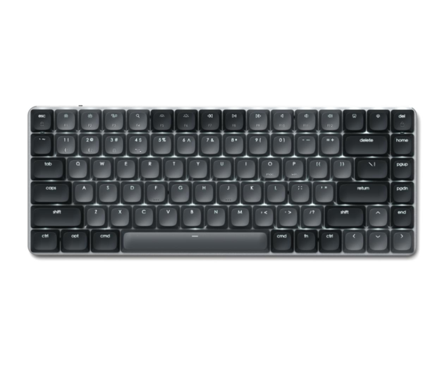 Satechi SM1 Slim Mechanical Backlit Bluetooth Dark