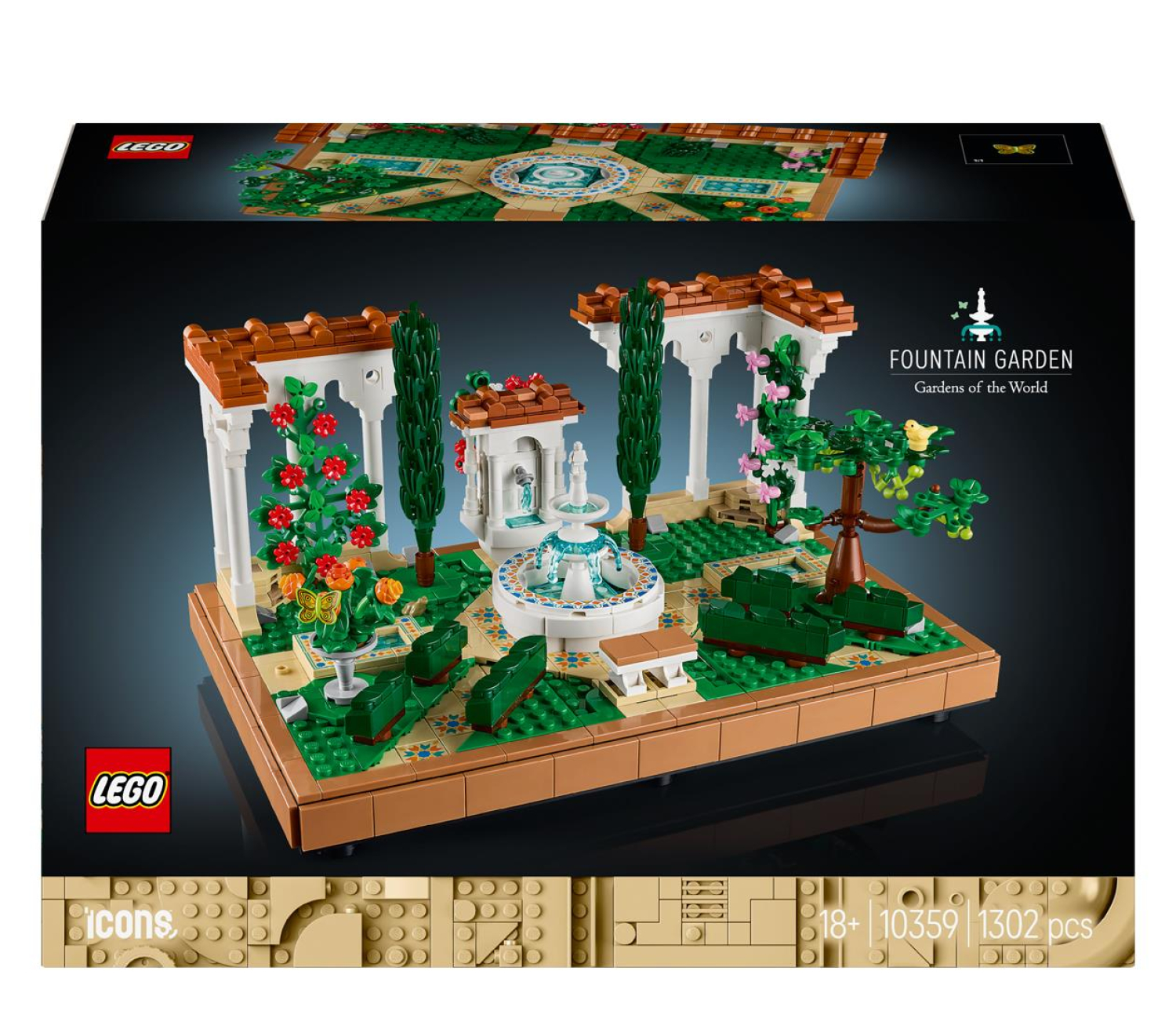 LEGO Icons 10359 Fontanna w ogrodzie - odbiór za 0 zł we wszystkich salonach x-kom i Neonet