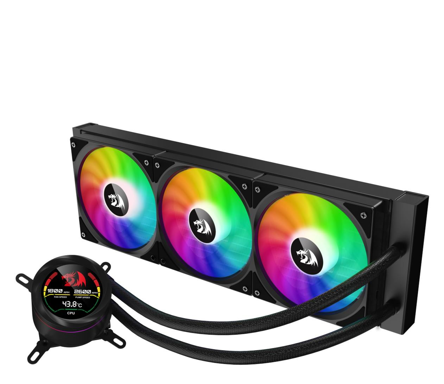 Redragon CCW-1017 RGB 3x120mm